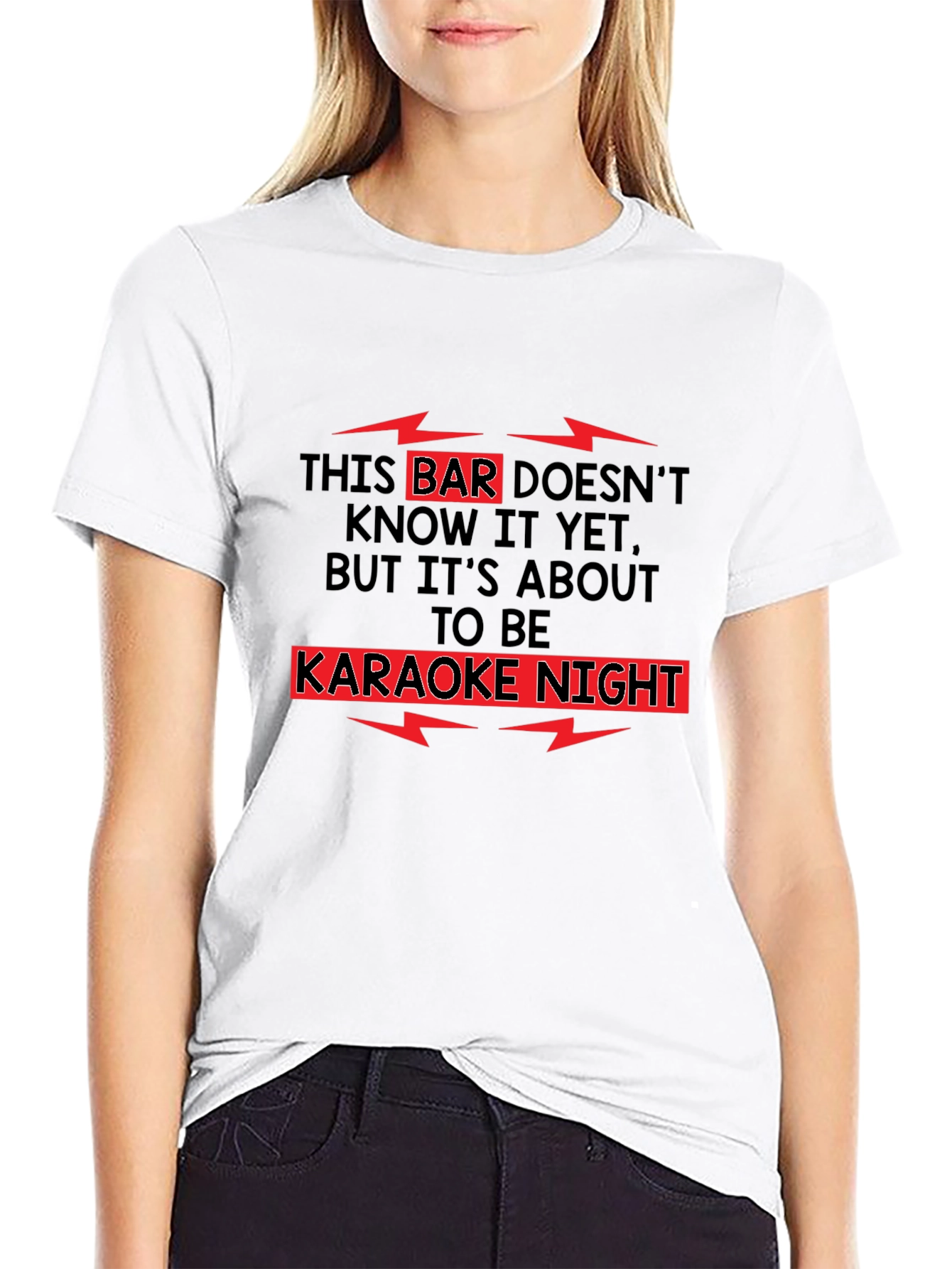 Karaoke Night T-Shirt - Bar Prank Tee