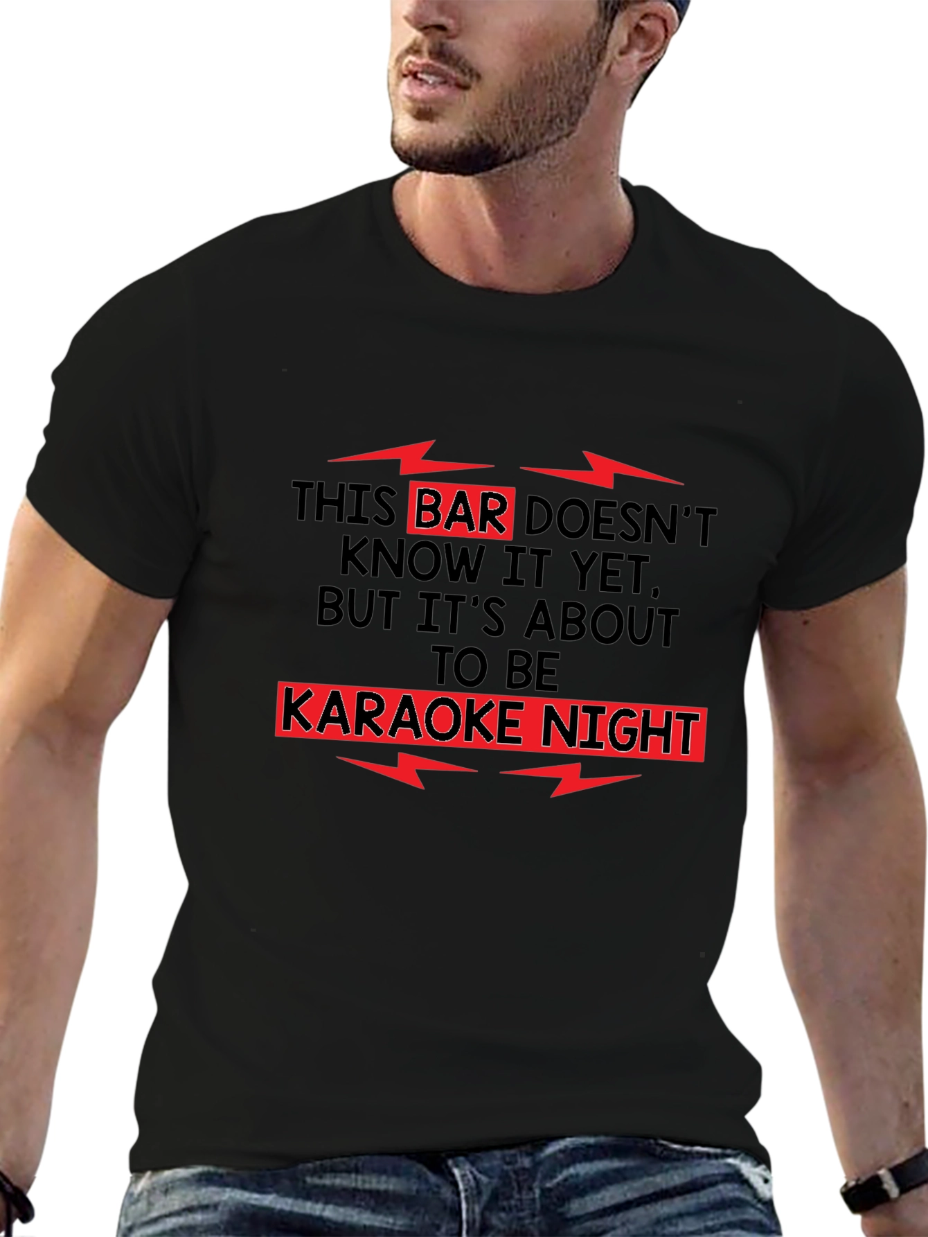 Karaoke Night T-Shirt - Bar Prank Tee