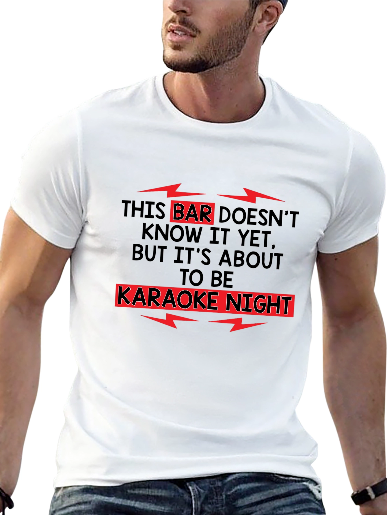 Karaoke Night T-Shirt - Bar Prank Tee