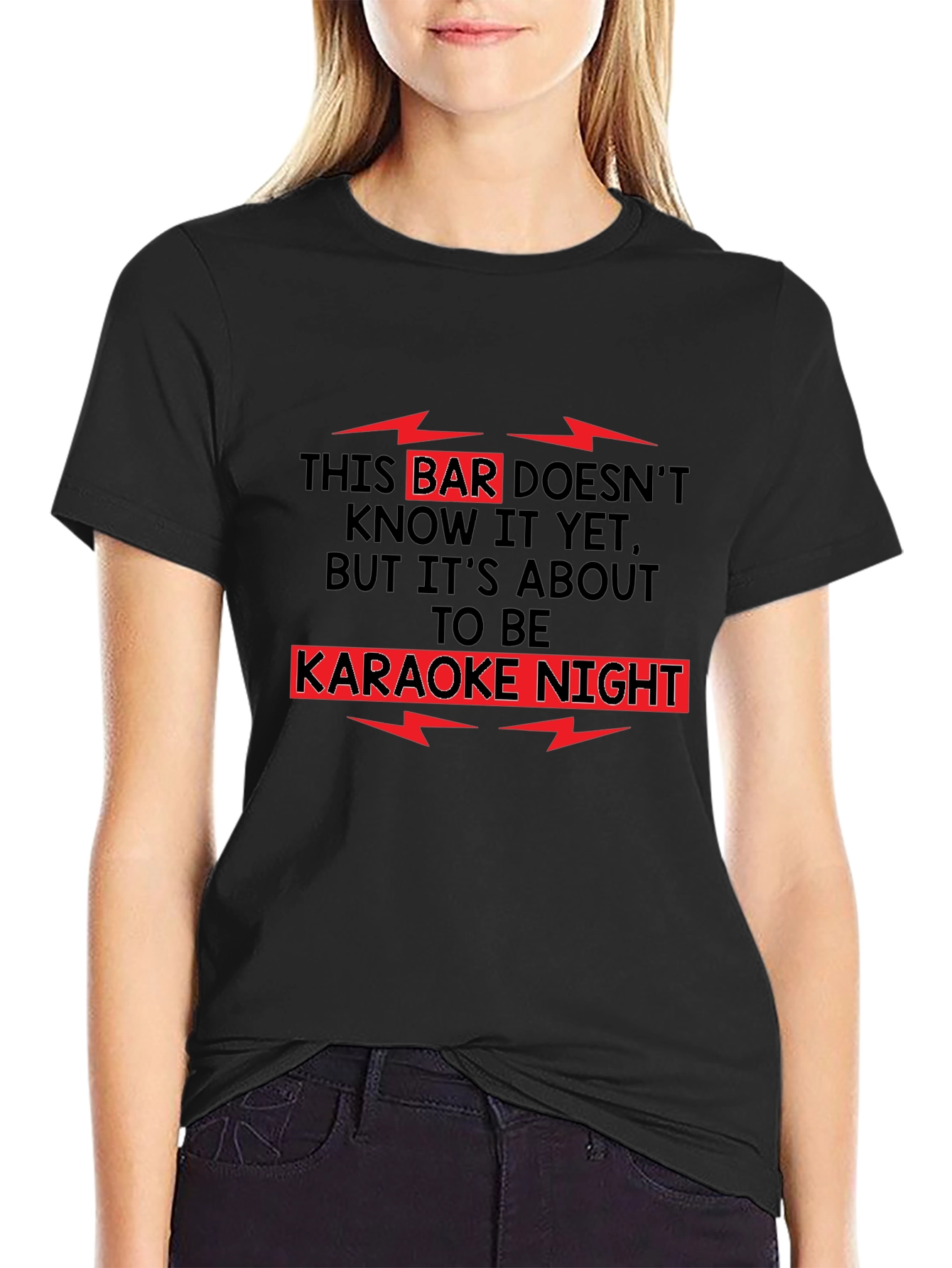 Karaoke Night T-Shirt - Bar Prank Tee