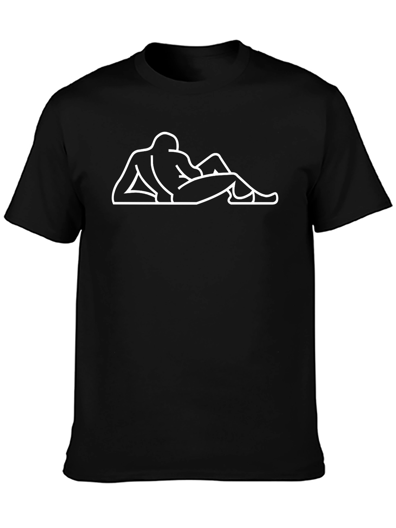Abstract Graphic Tee - Relaxed Pose