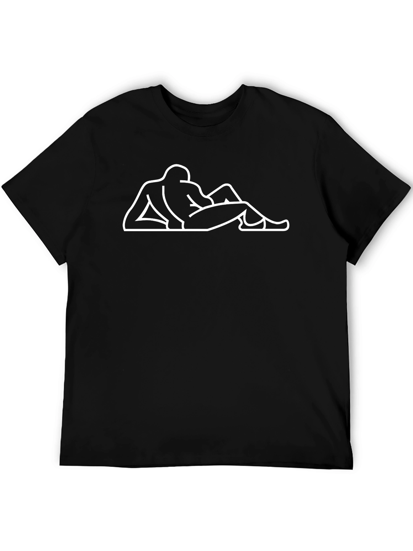 Abstract Graphic Tee - Relaxed Pose
