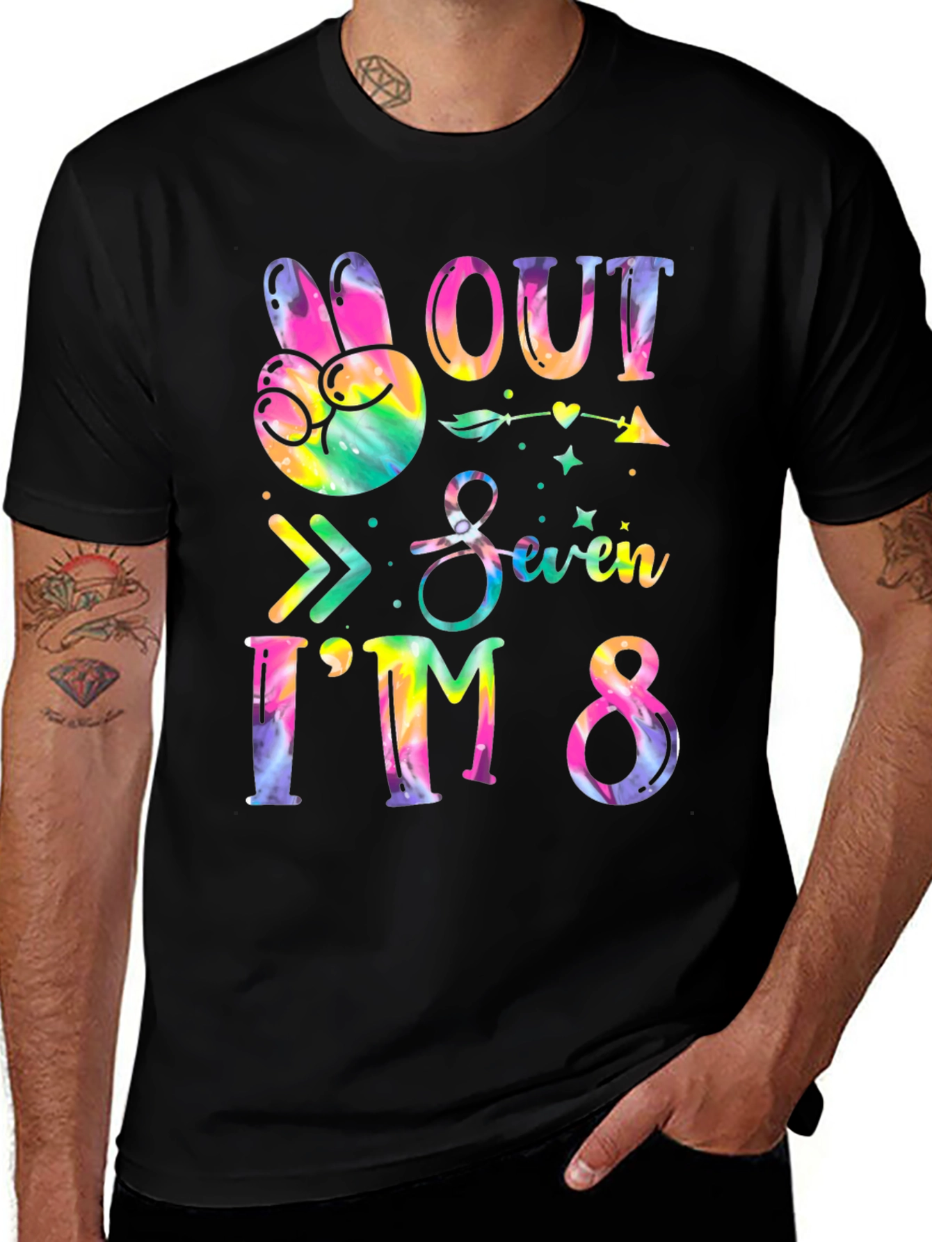 Peace Out Seven Im 8 T-Shirt