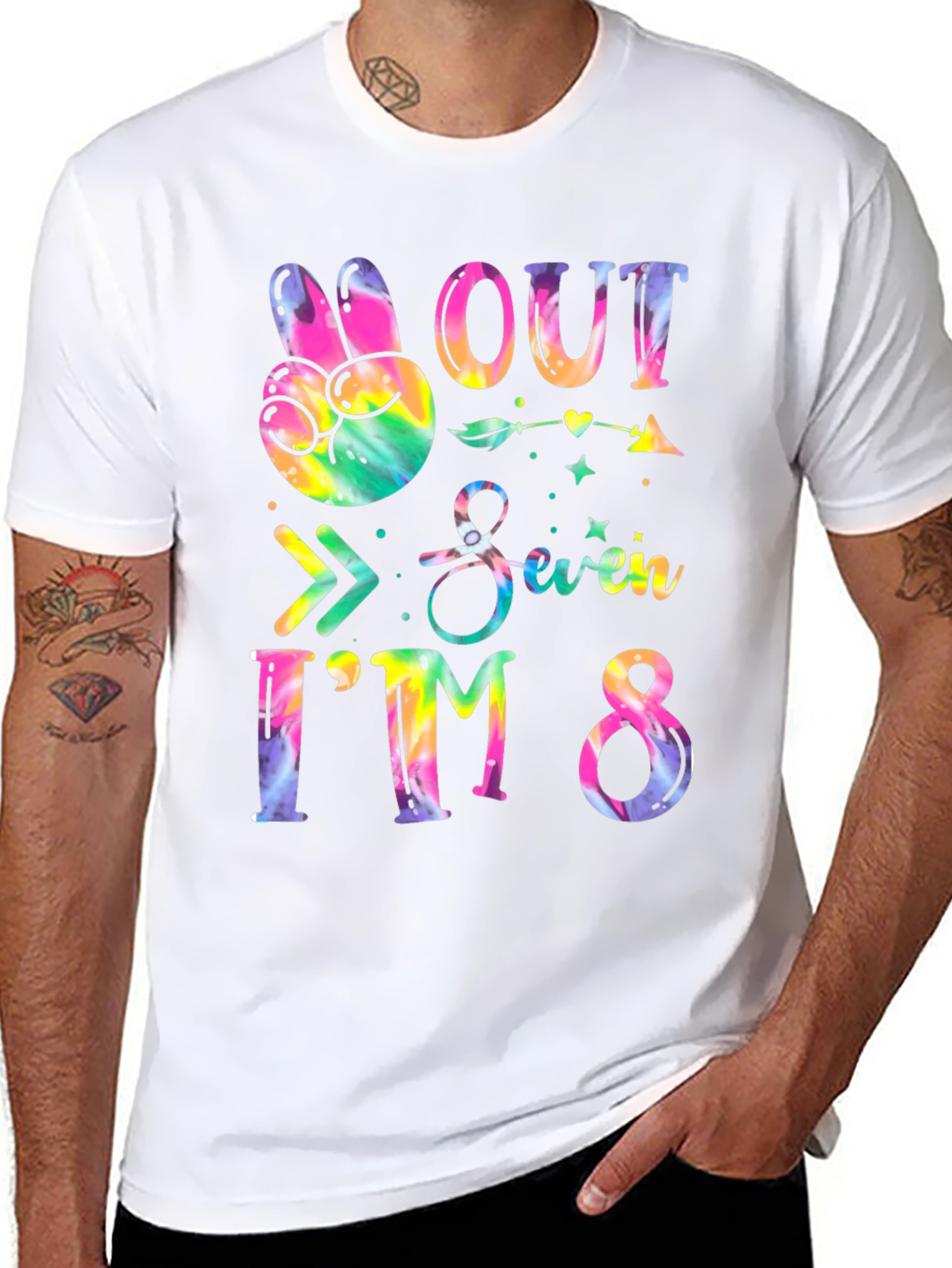 Peace Out Seven Im 8 T-Shirt