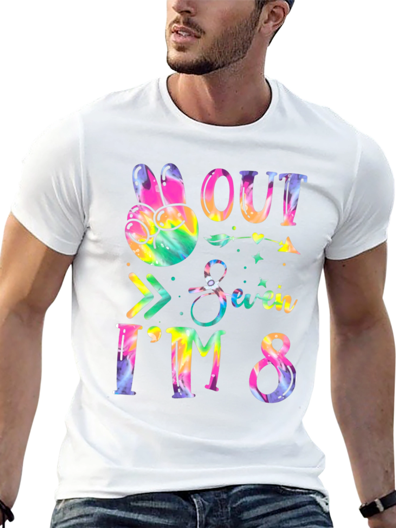 Peace Out Seven Im 8 T-Shirt