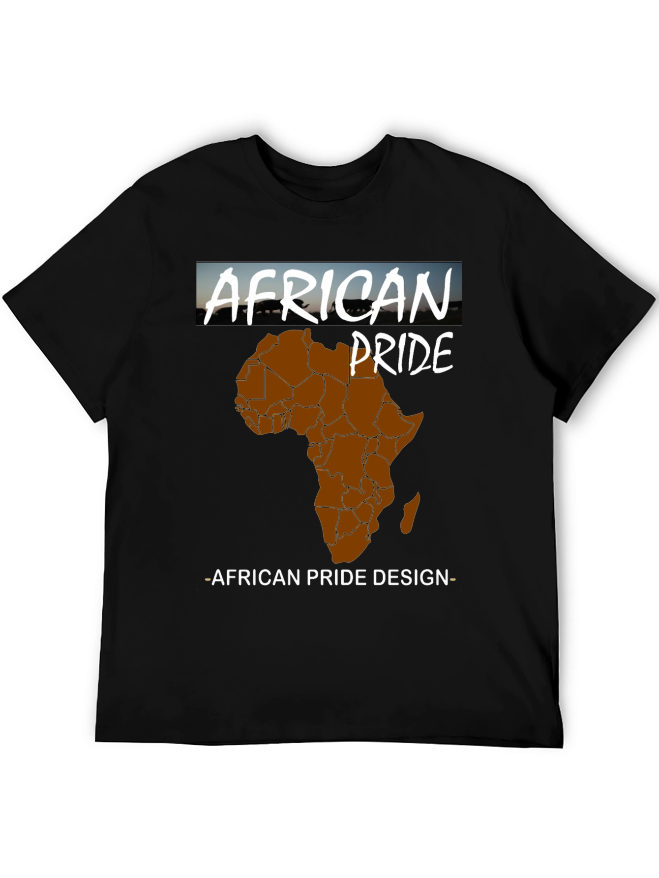 African Pride Black T-Shirt