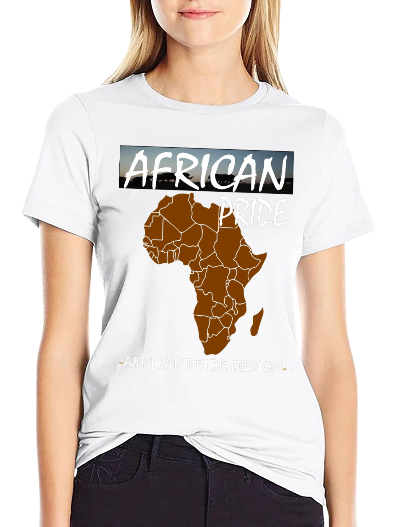 African Pride Black T-Shirt