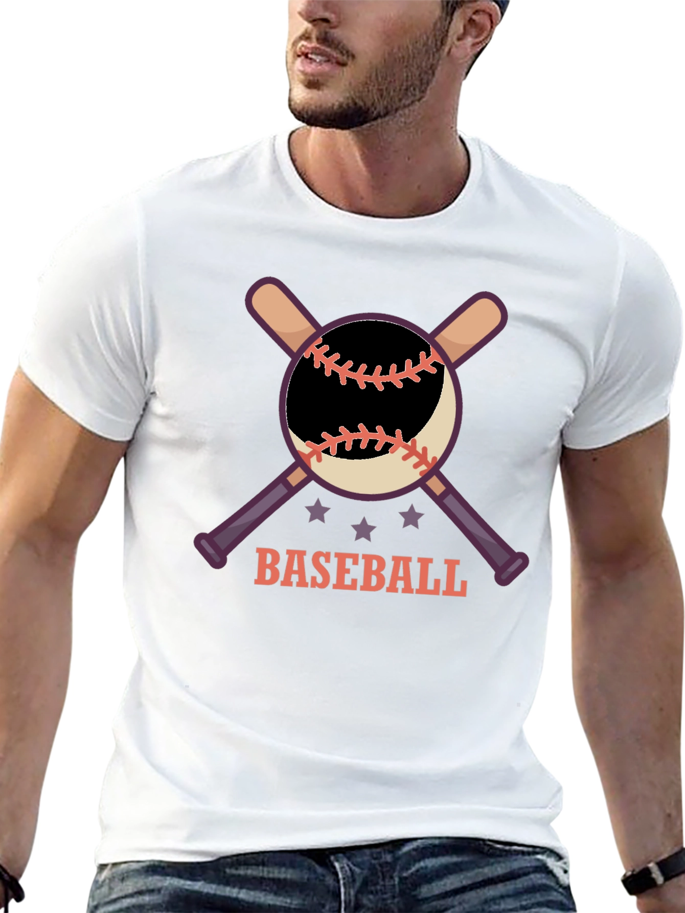 Baseball Graphic T-Shirt