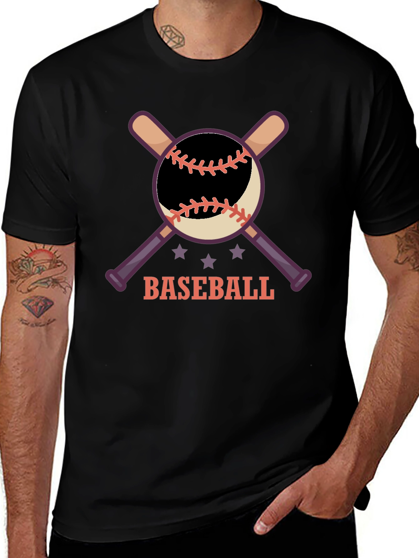 Baseball Graphic T-Shirt