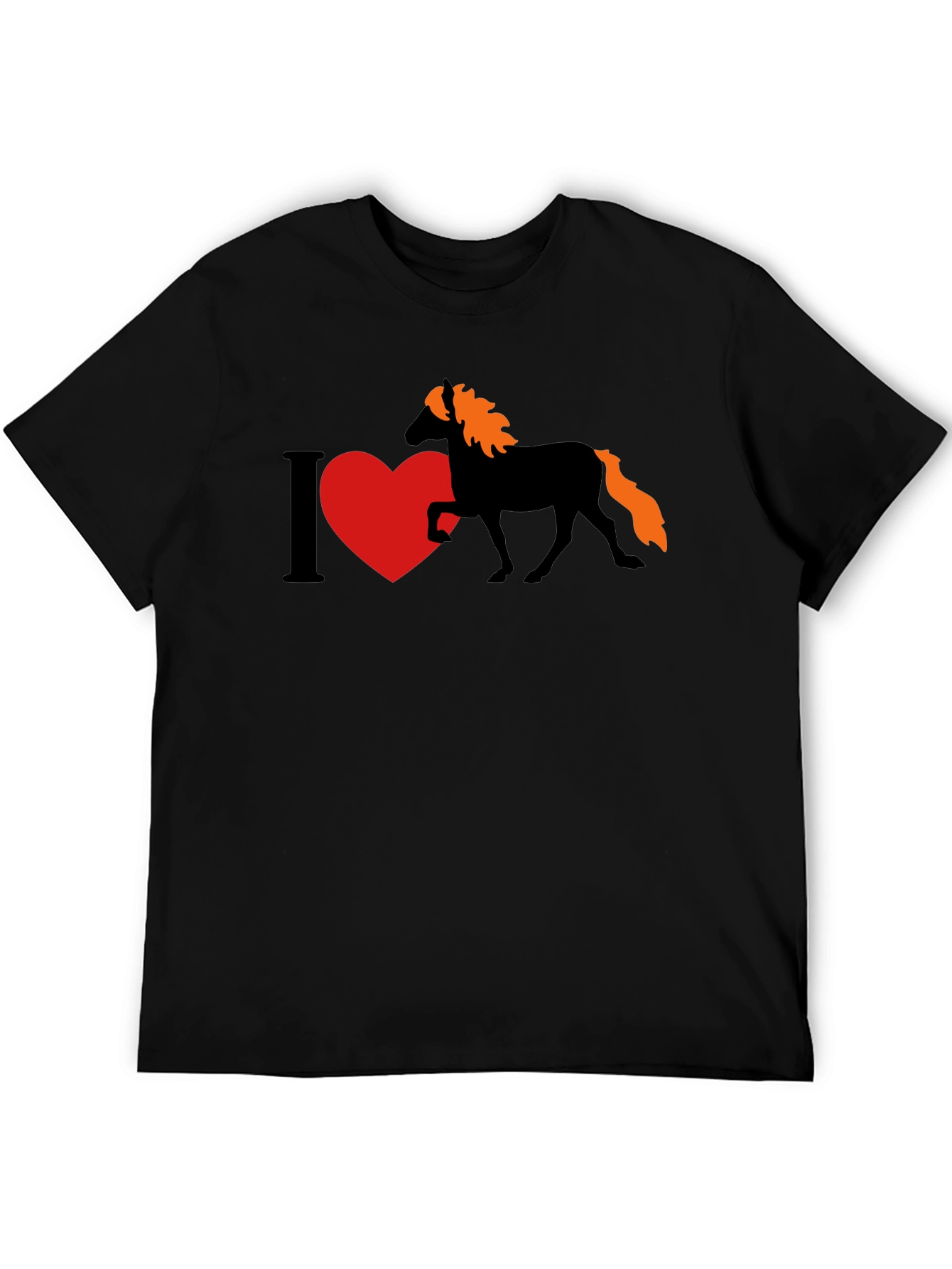 I Heart Horses Graphic T-Shirt