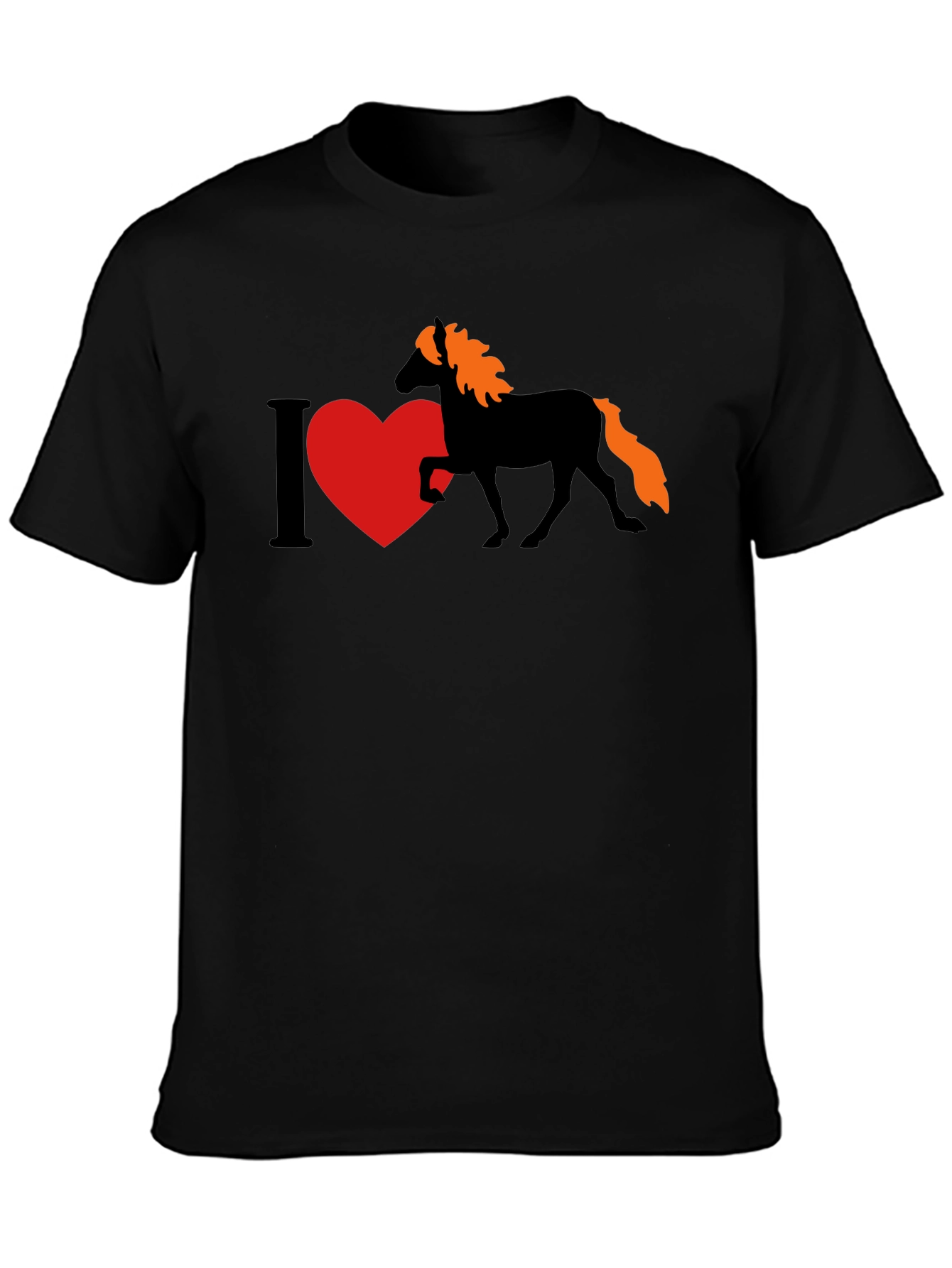 I Heart Horses Graphic T-Shirt
