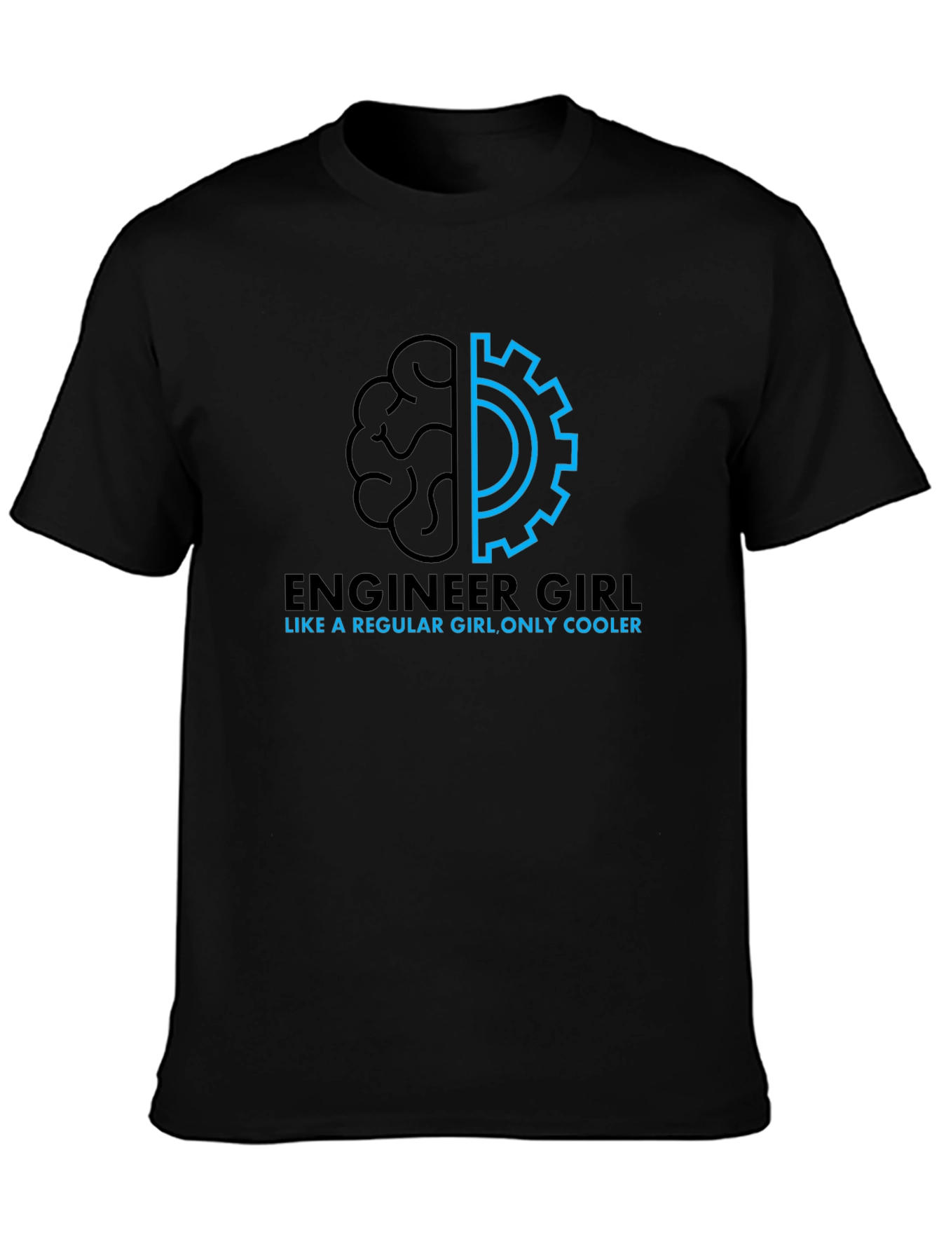 Engineer Girl T-Shirt: Cool Smart & Unique Design