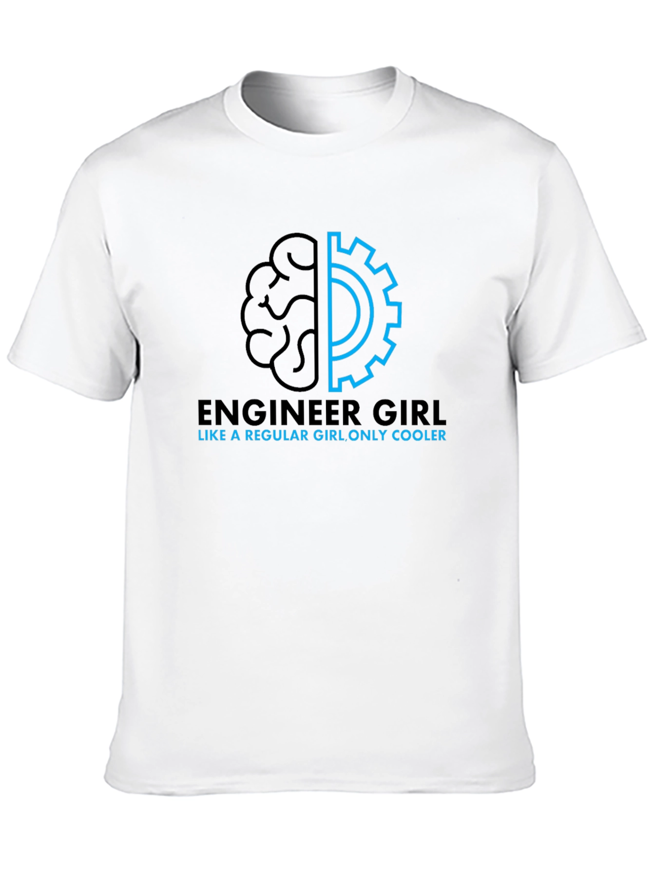 Engineer Girl T-Shirt: Cool Smart & Unique Design
