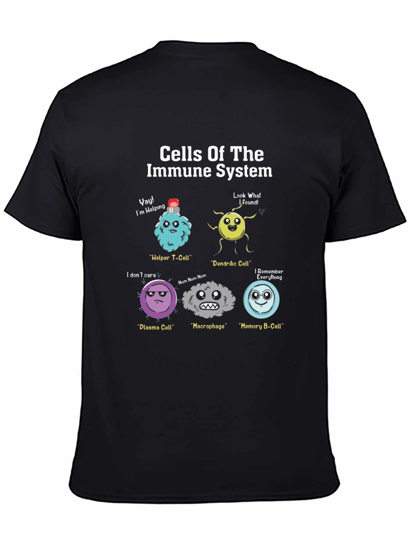 Immune System Cells Graphic T-Shirt