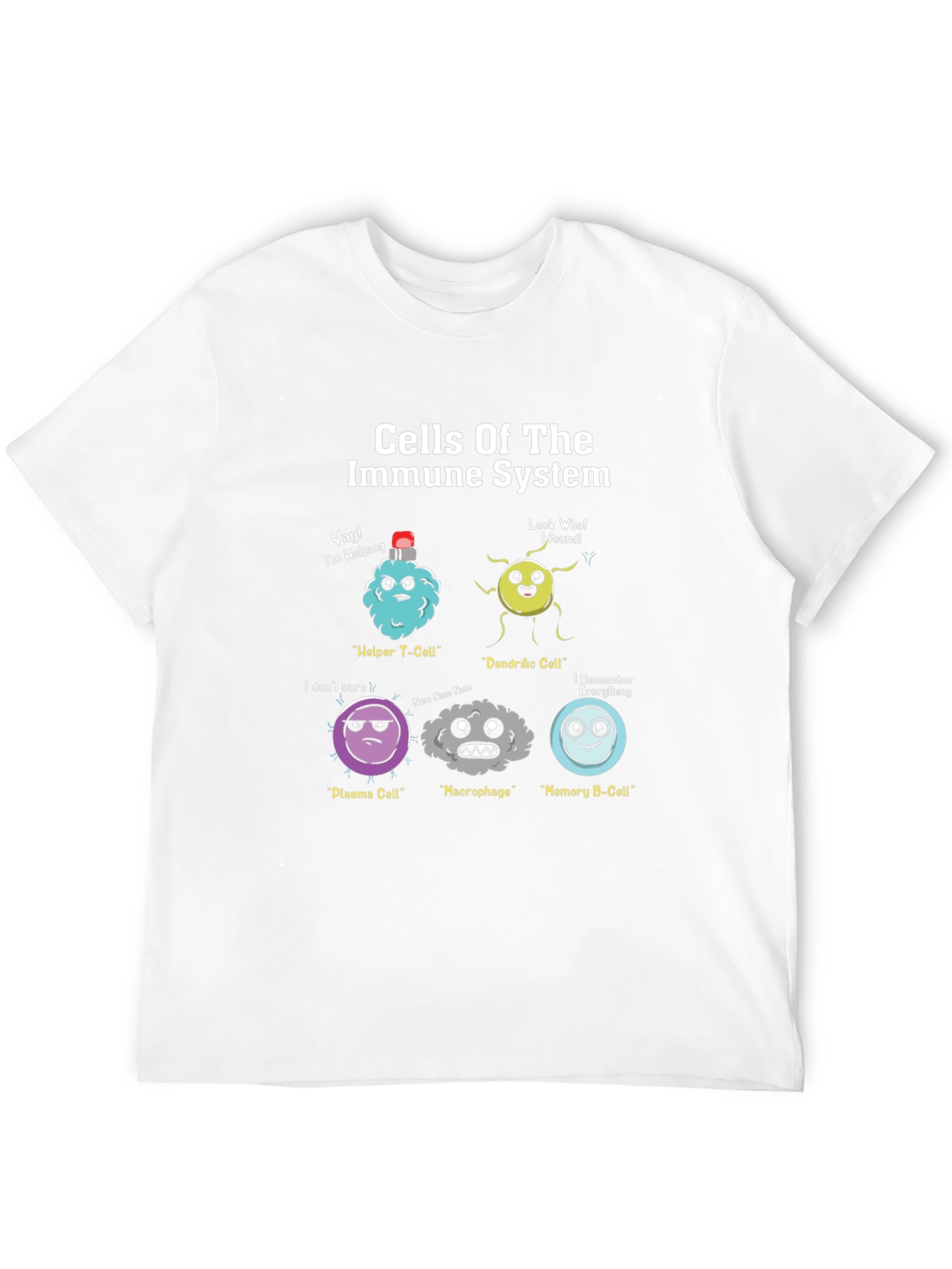Immune System Cells Graphic T-Shirt