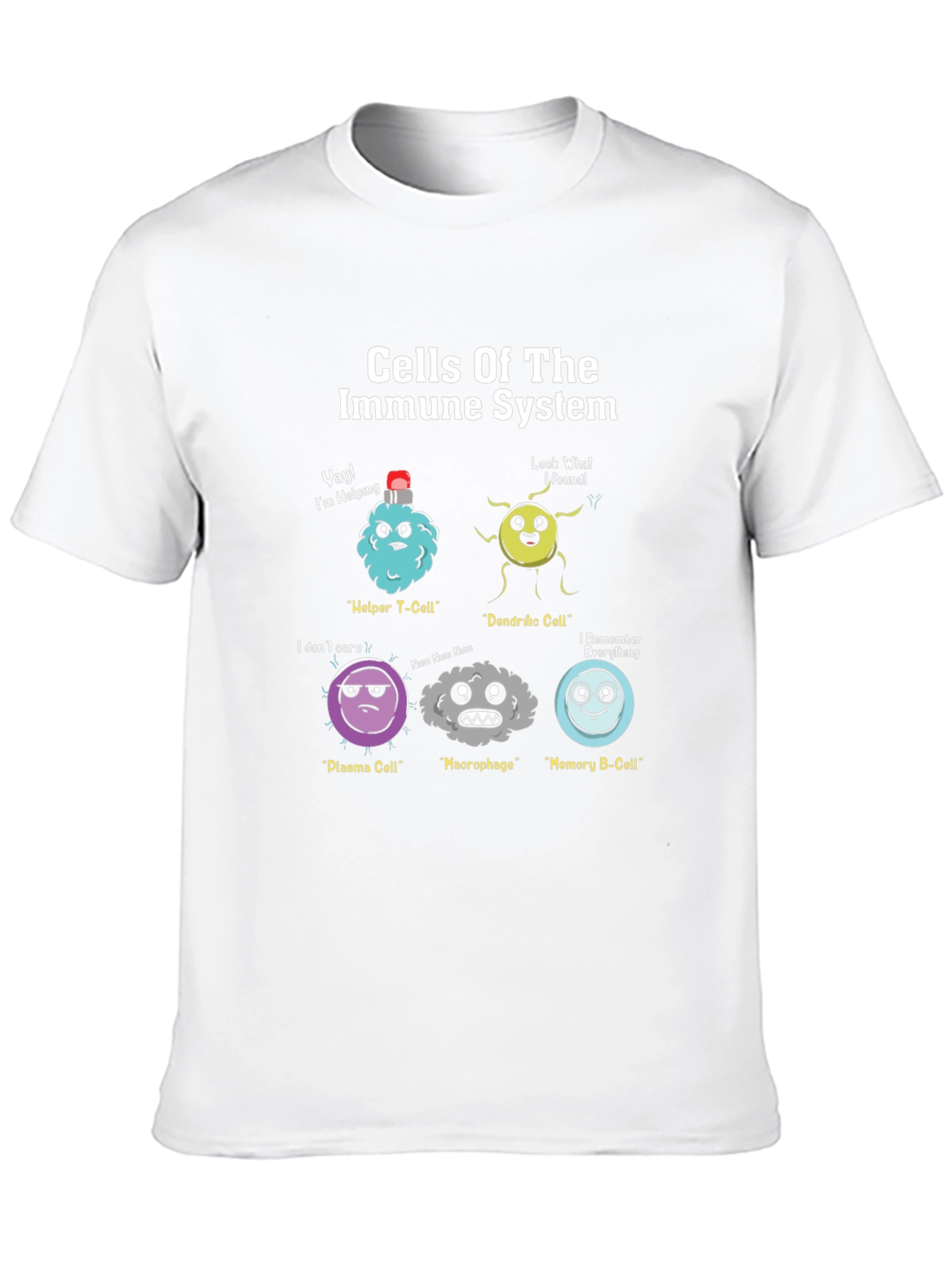 Immune System Cells Graphic T-Shirt