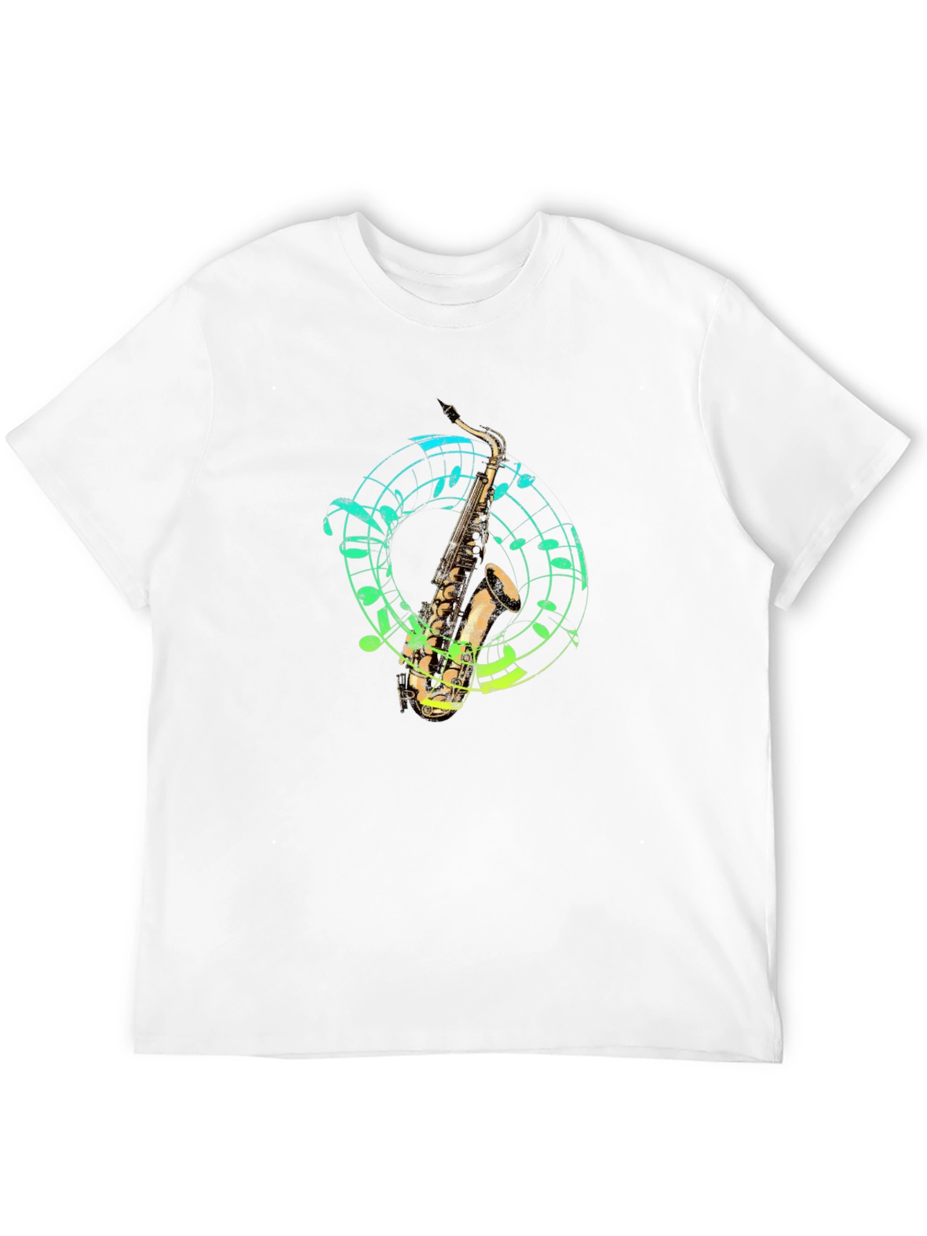 Saxophone Music T-Shirt - Cool Graphic Tee