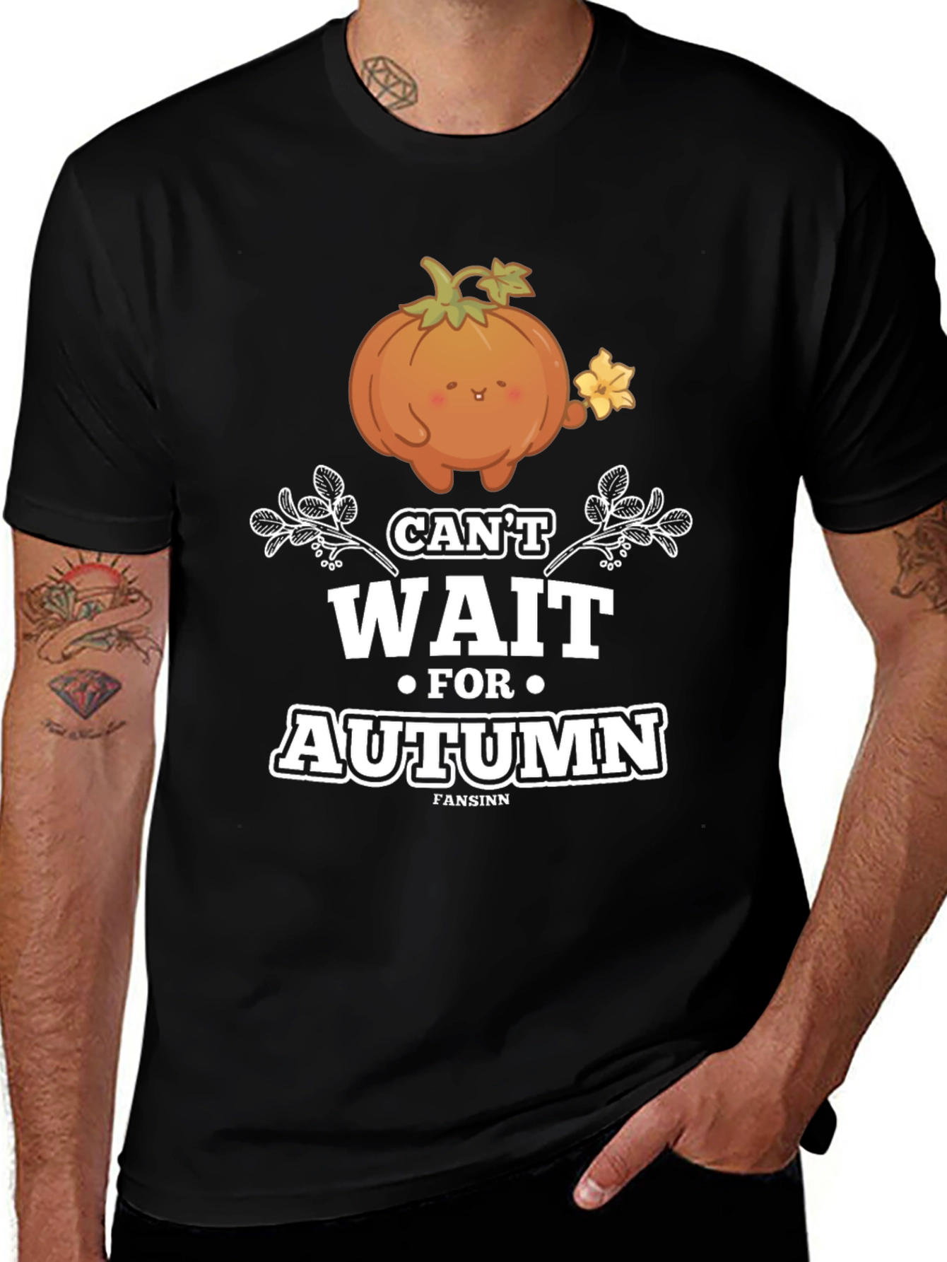 Autumn Pumpkin T-Shirt - Fall Vibes