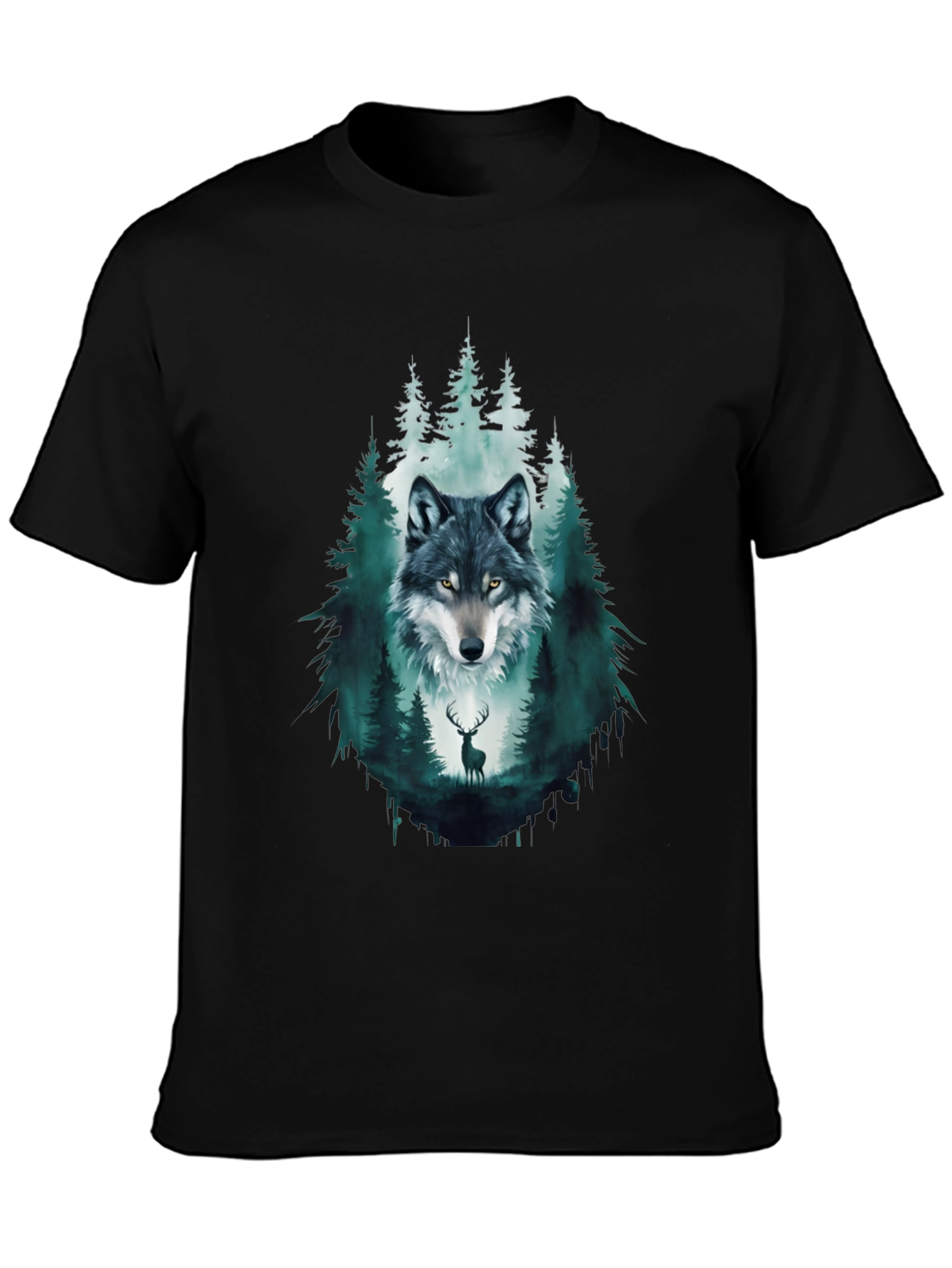 Wolf & Forest Graphic Tee