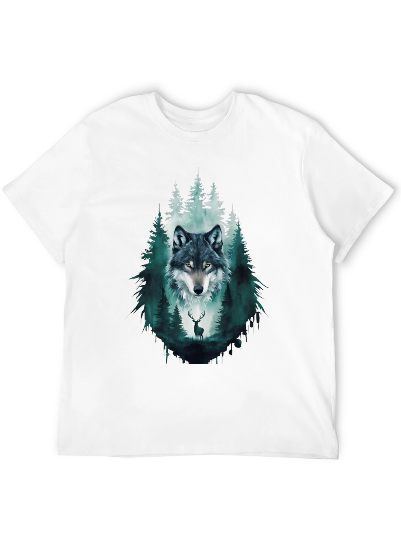 Wolf & Forest Graphic Tee