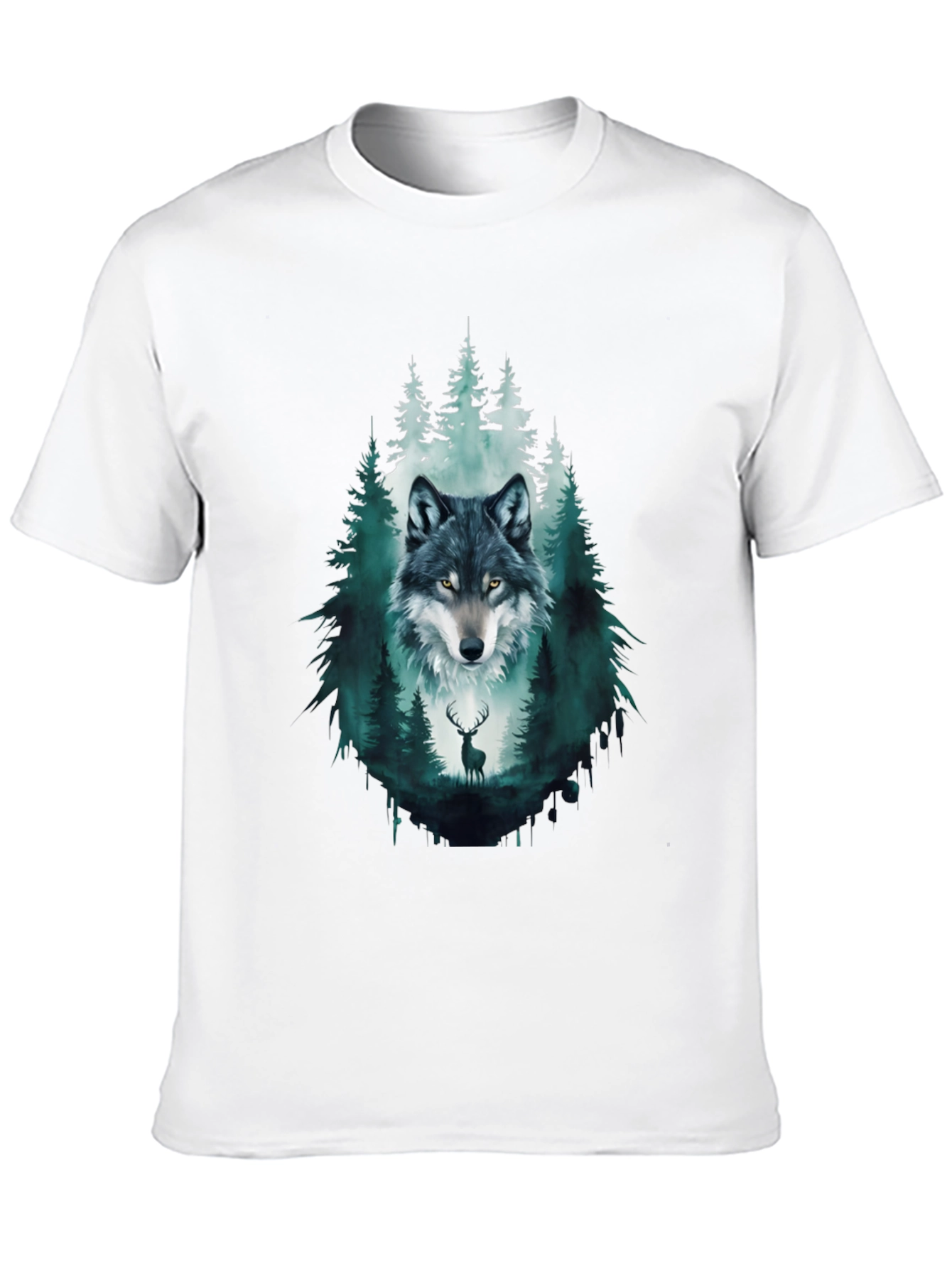 Wolf & Forest Graphic Tee