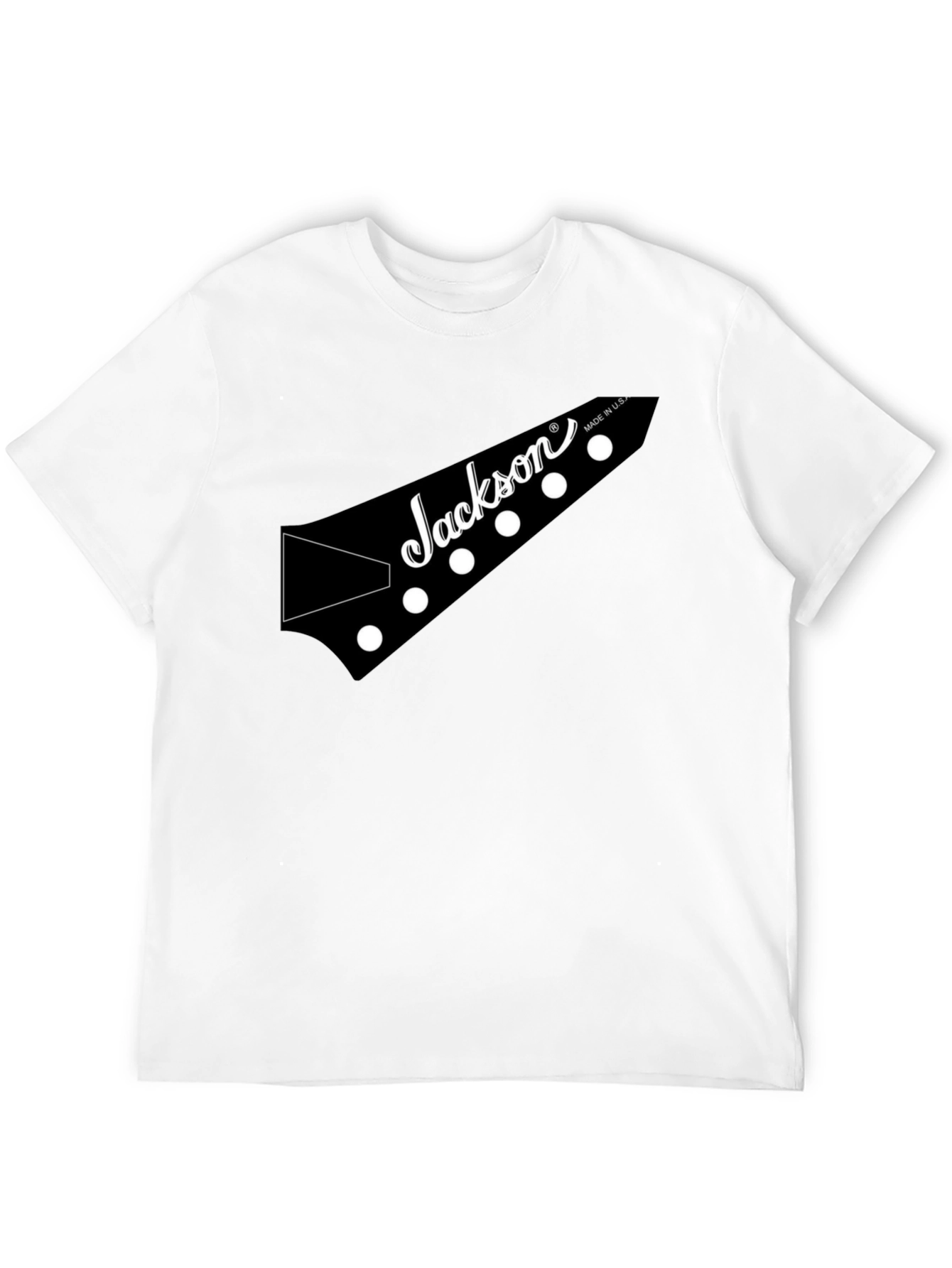Jackson Guitar Headstock Black T-Shirt