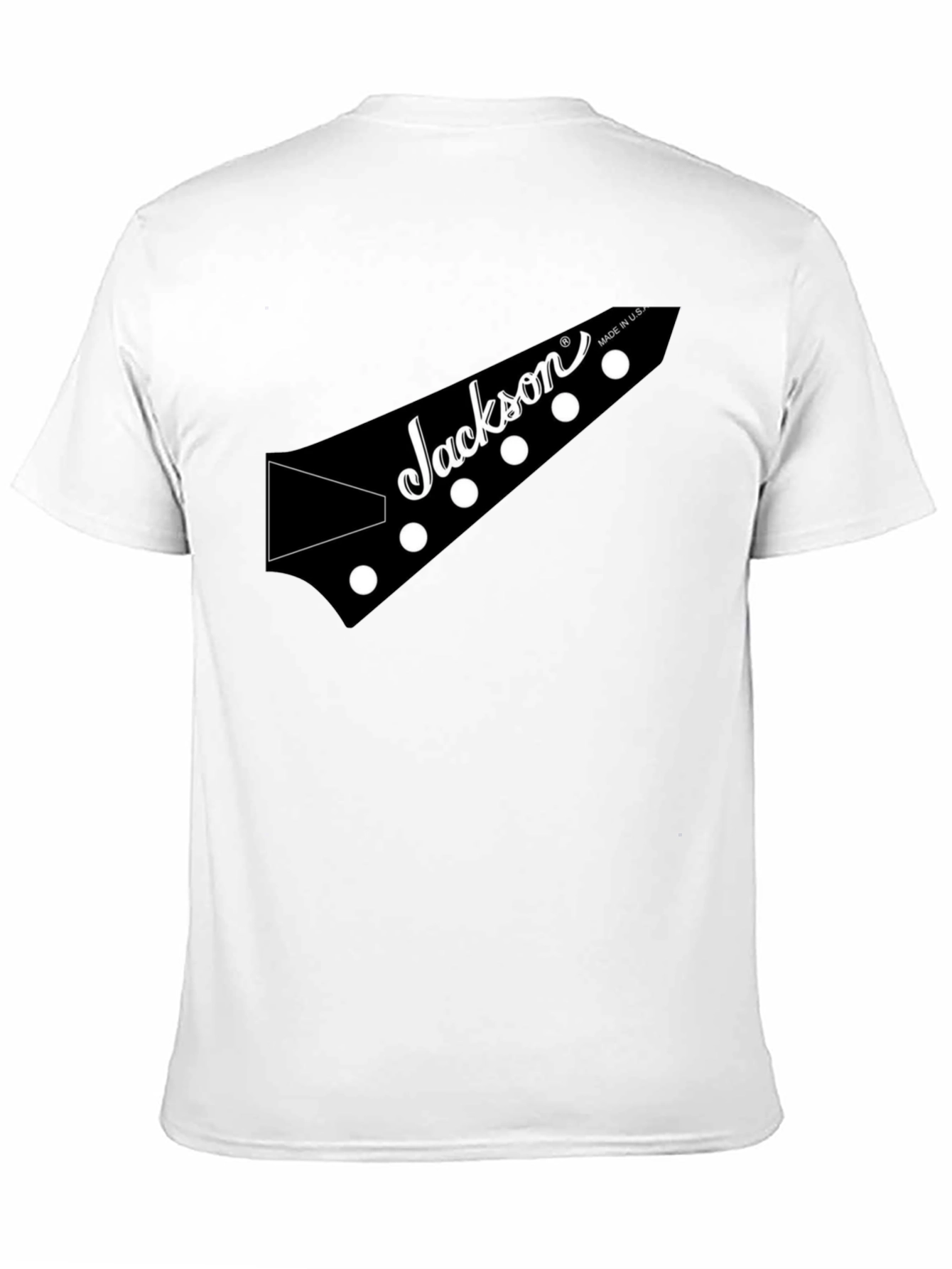 Jackson Guitar Headstock Black T-Shirt