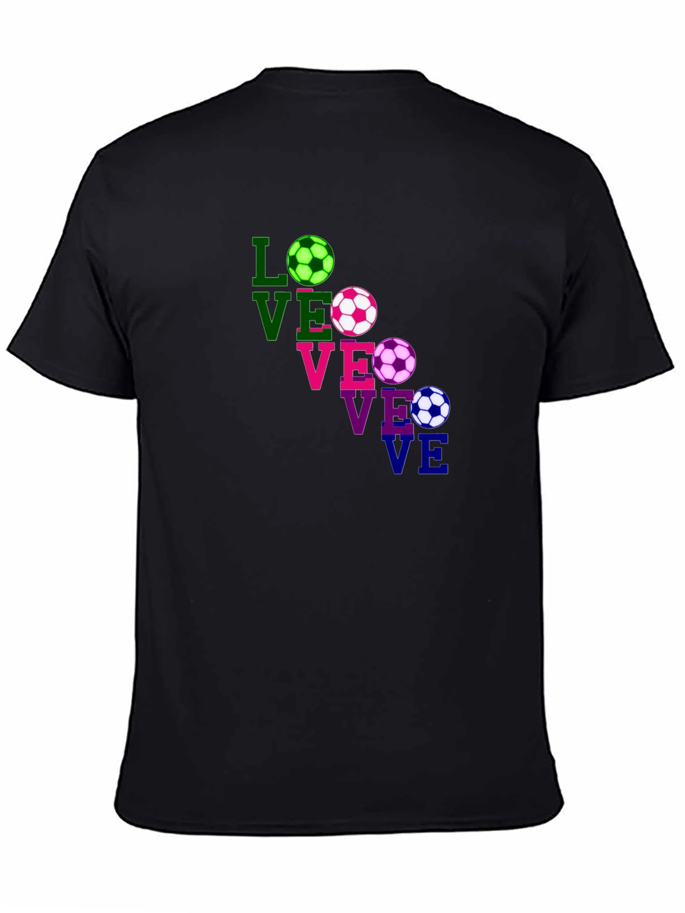 Love Soccer T-Shirt - Fun Graphic Tee