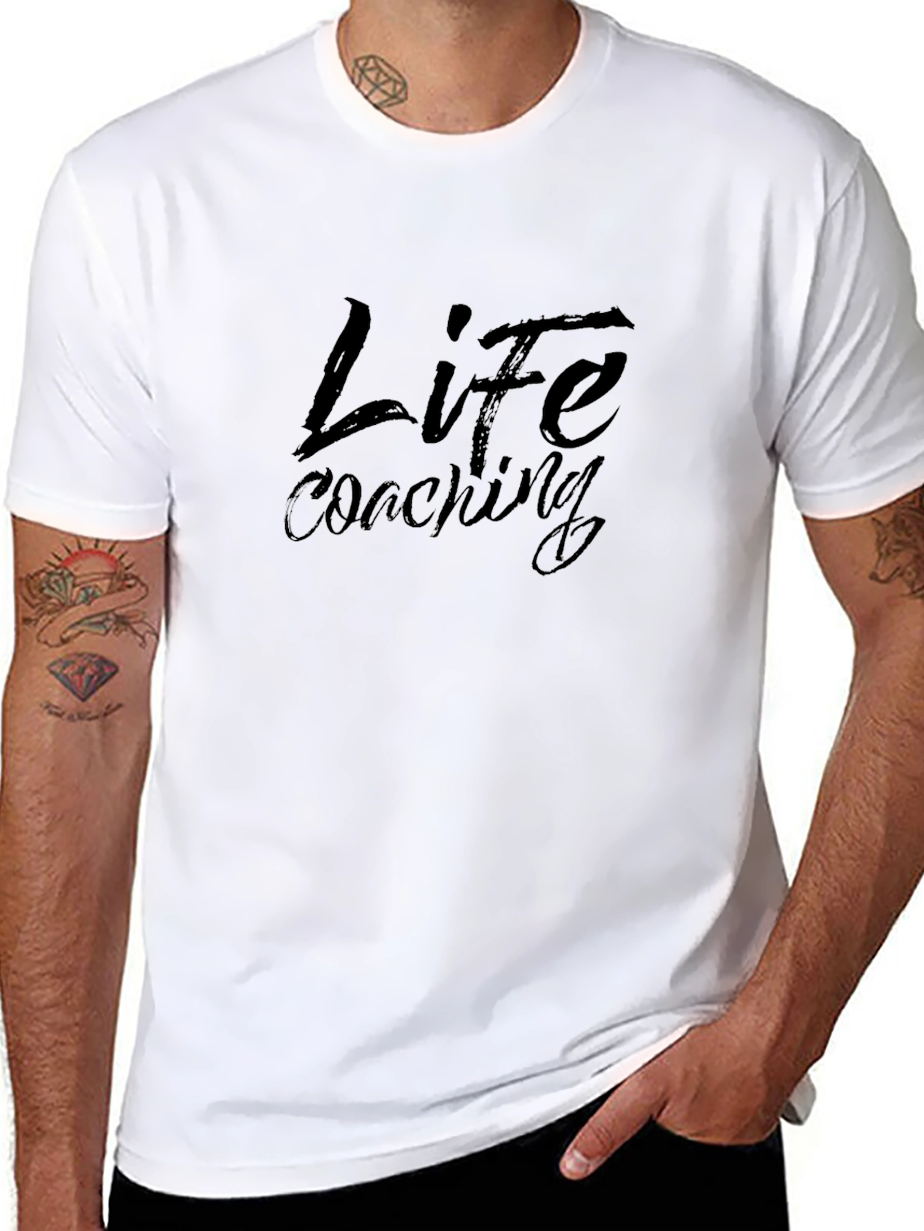 Life Coaching Black T-Shirt