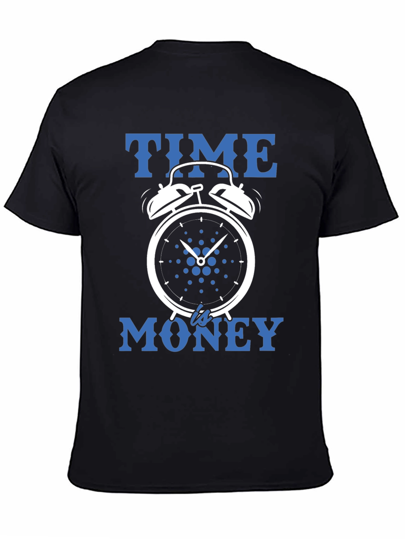 Time is Money Tee - Clock Design Graphic T-Shirt