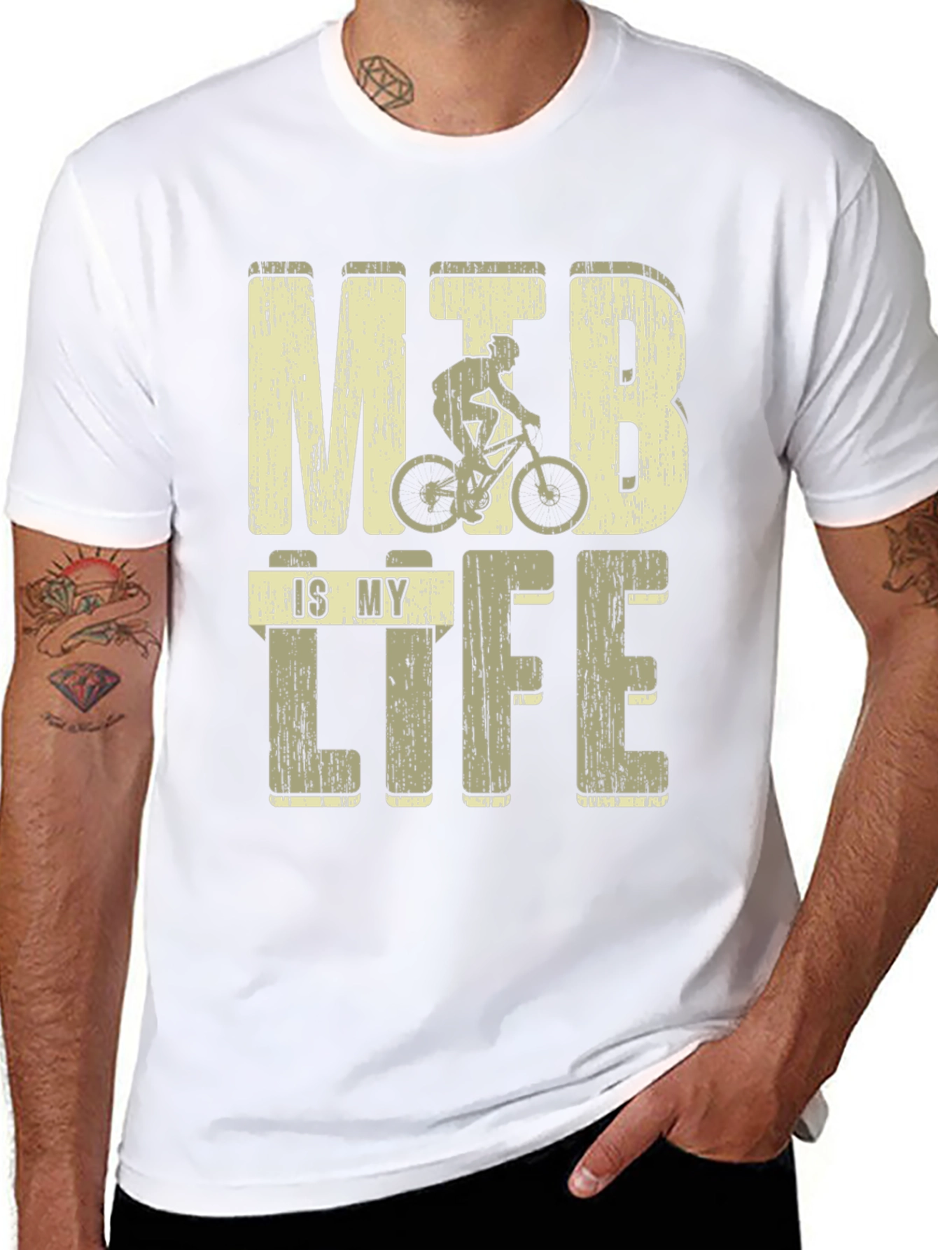 MTB Is My Life Graphic Tee