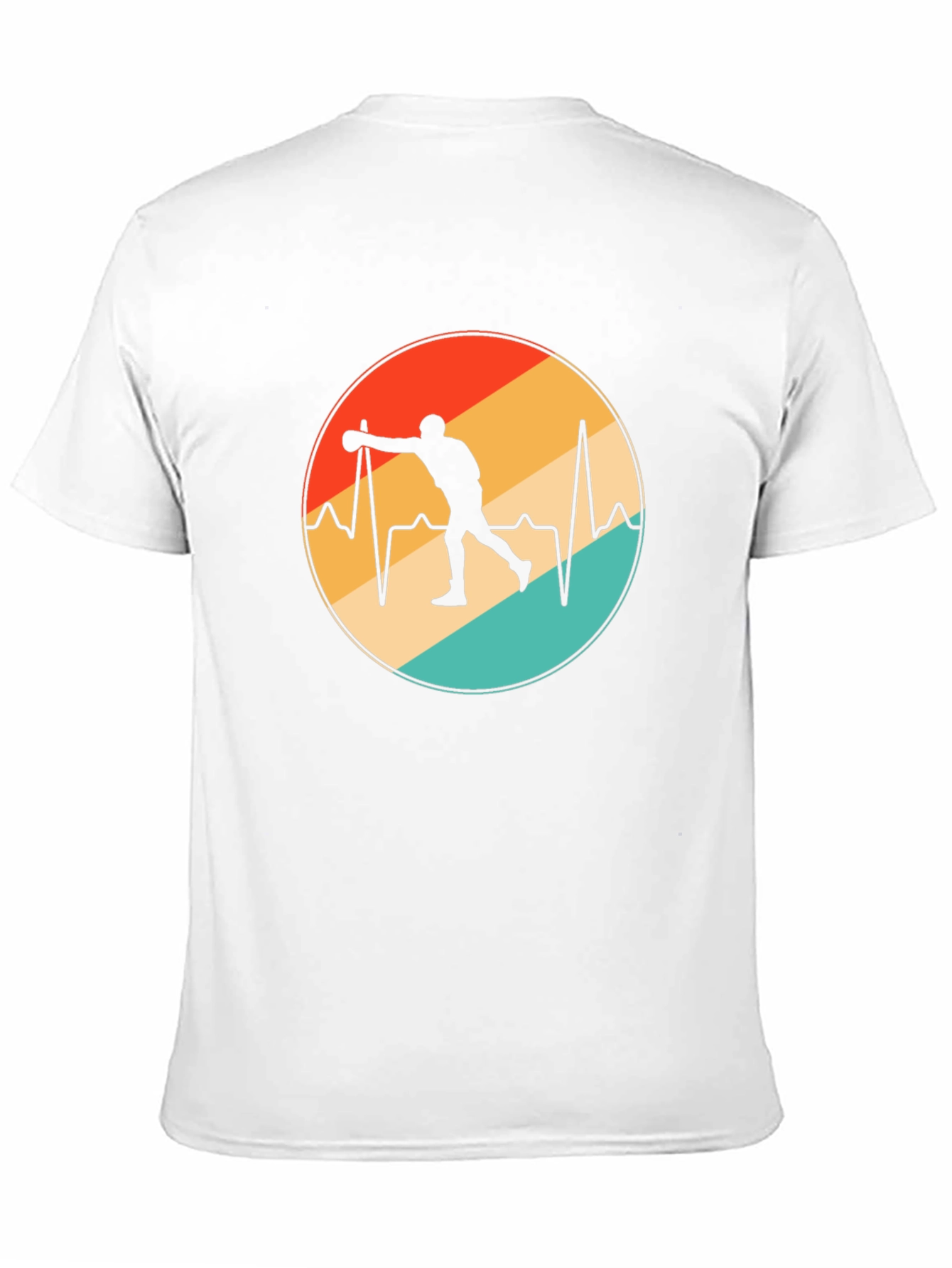 Bowling Heartbeat T-Shirt - Retro Design