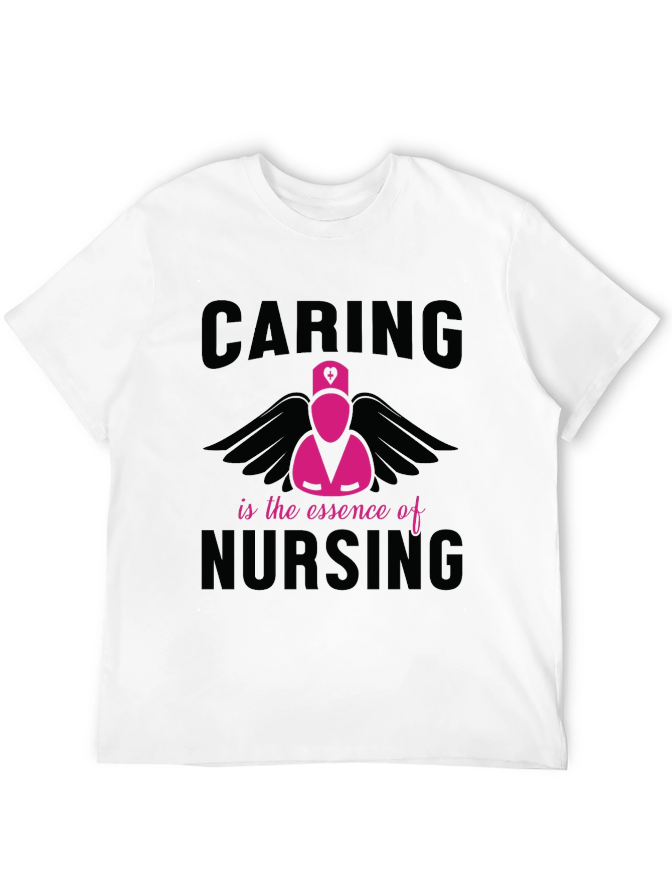 Caring is the Essence of Nursing Graphic T-Shirt