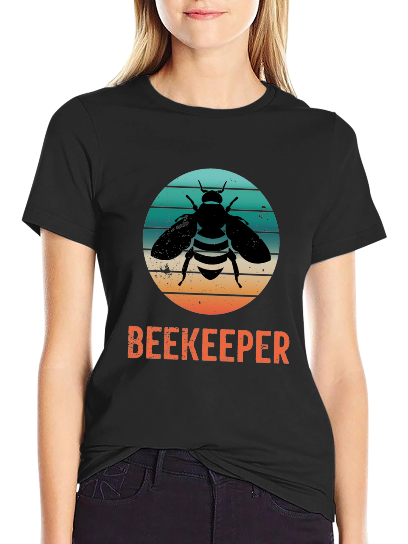 Beekeeper Bee T-Shirt - Honey Lover Retro Style Tee