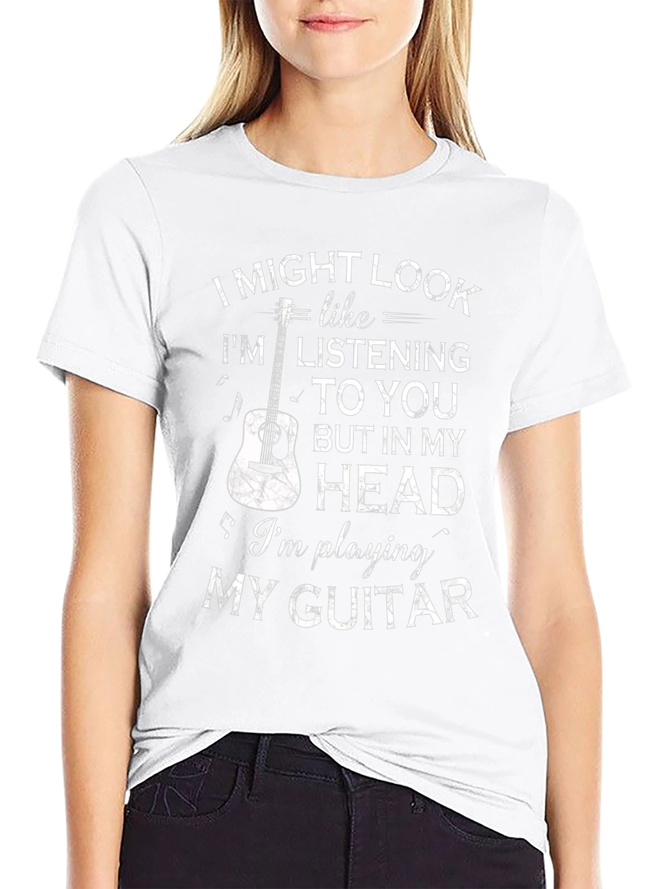 Guitar Lover T-Shirt: Im Playing My Guitar!