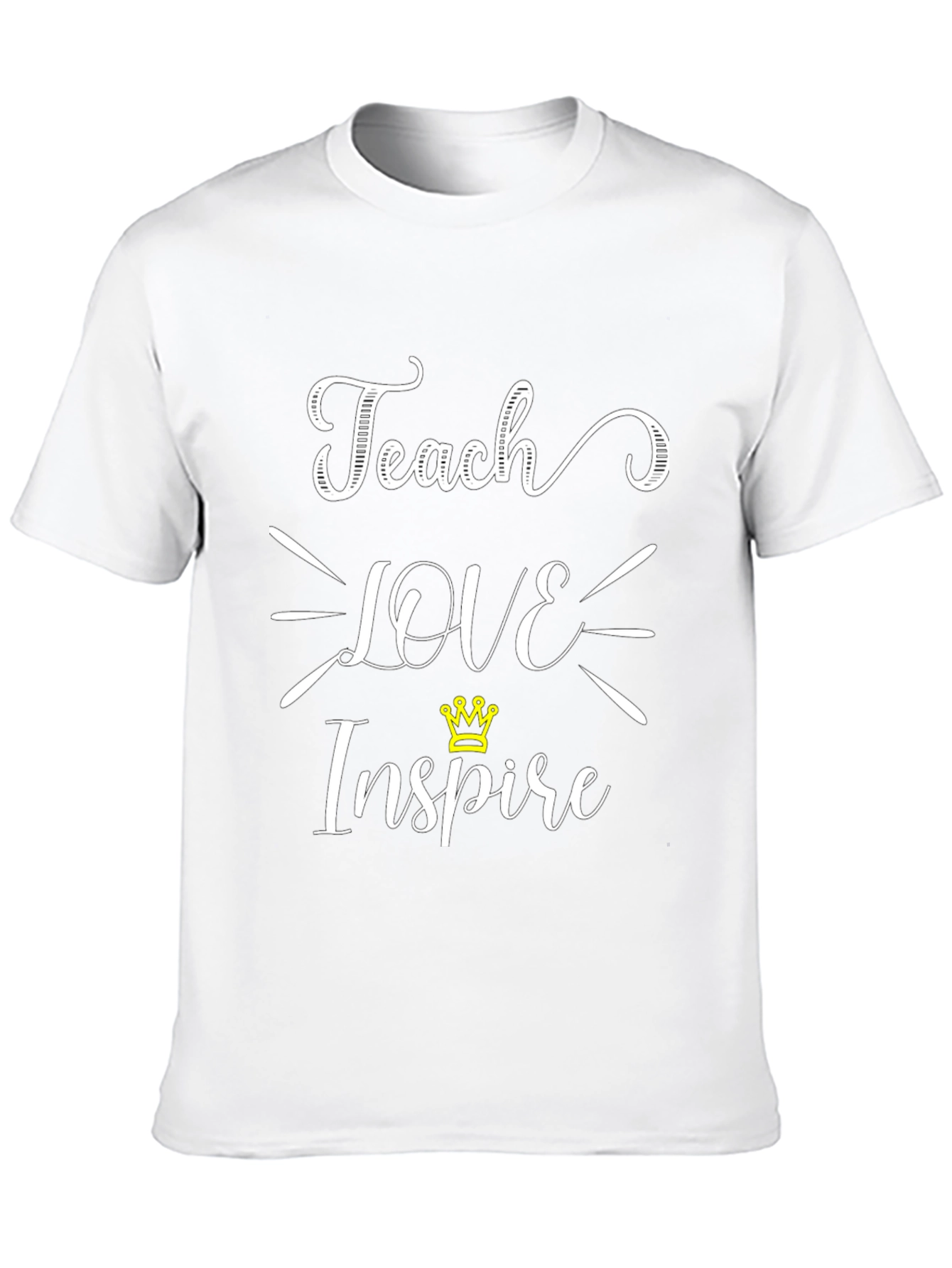 Teach Love Inspire T-Shirt - Teacher Appreciation Gift
