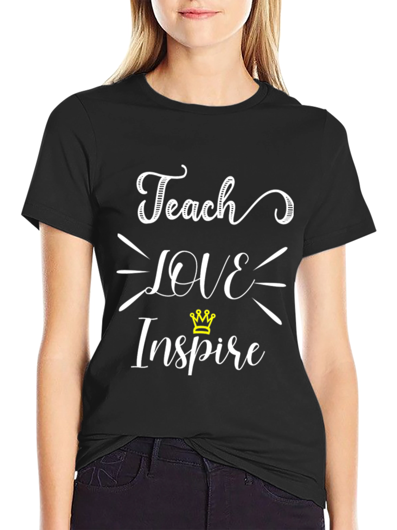 Teach Love Inspire T-Shirt - Teacher Appreciation Gift