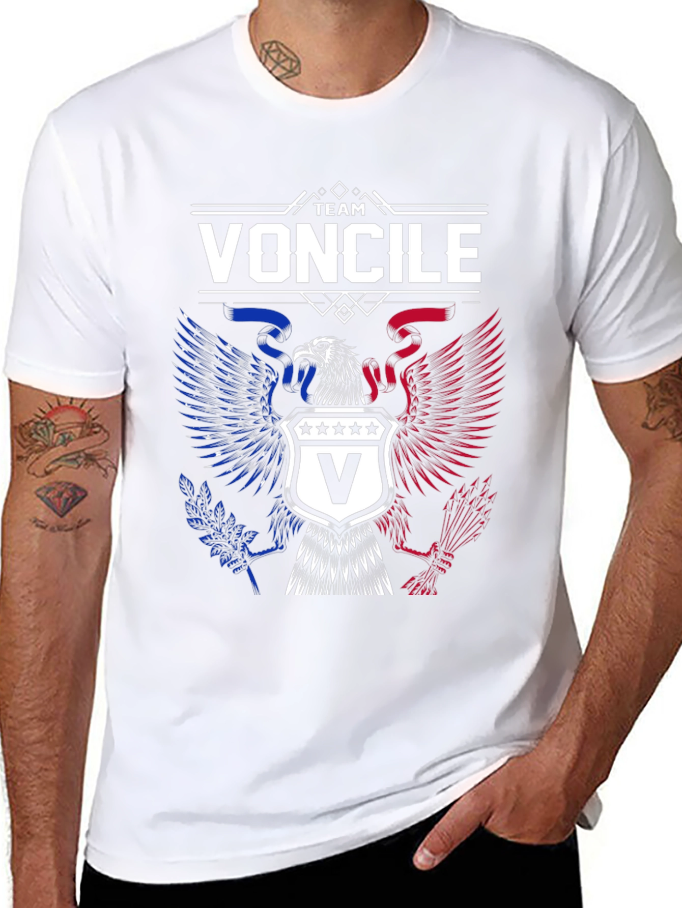 Team Voncile Eagle Patriotic T-Shirt