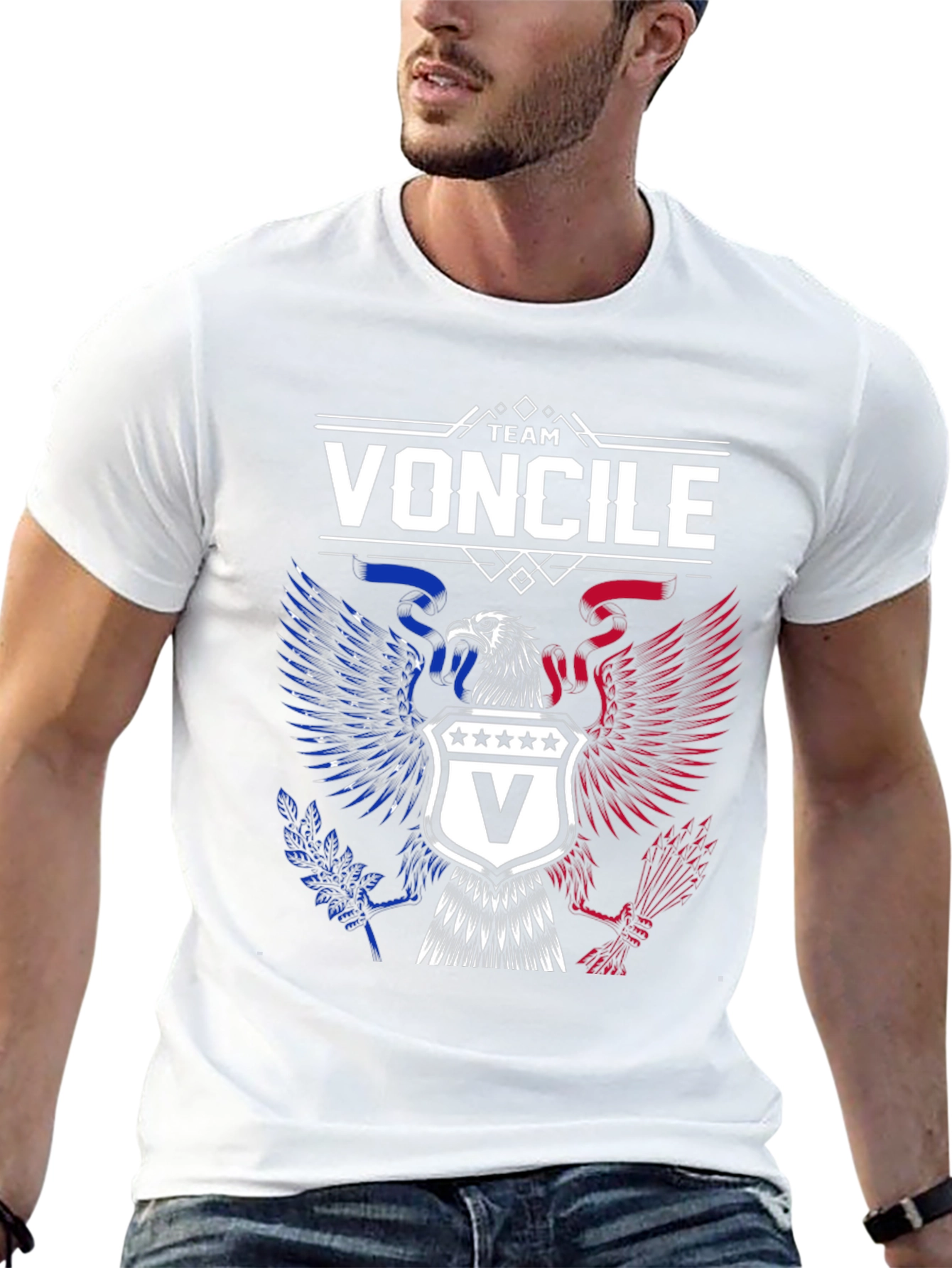 Team Voncile Eagle Patriotic T-Shirt