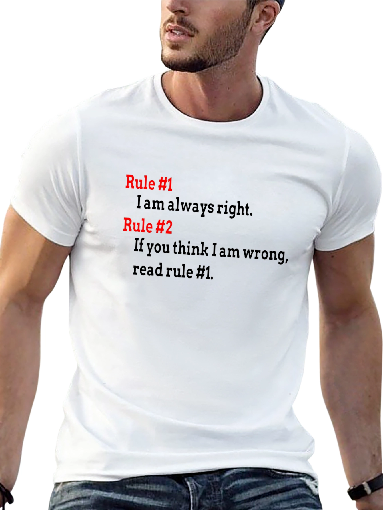 Always Right T-Shirt - Funny Rules Tee