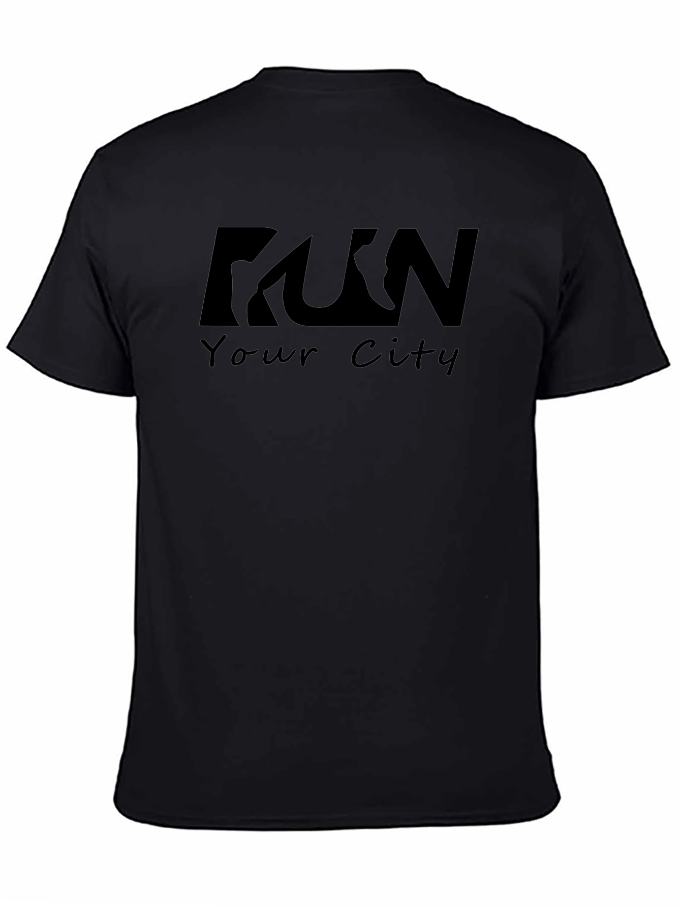 Run Your City Black T-Shirt