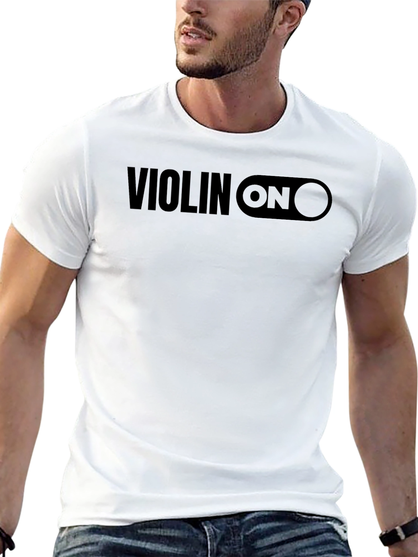 Violin On Funny Music T-Shirt