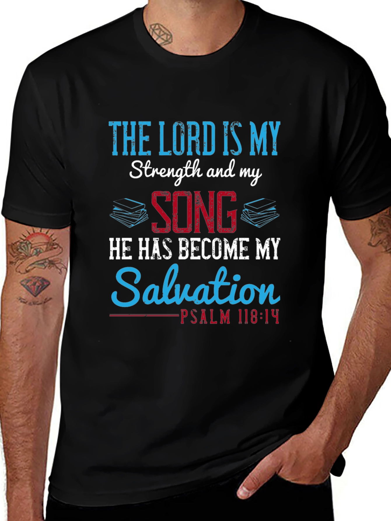 The Lord is My Strength Christian T-Shirt