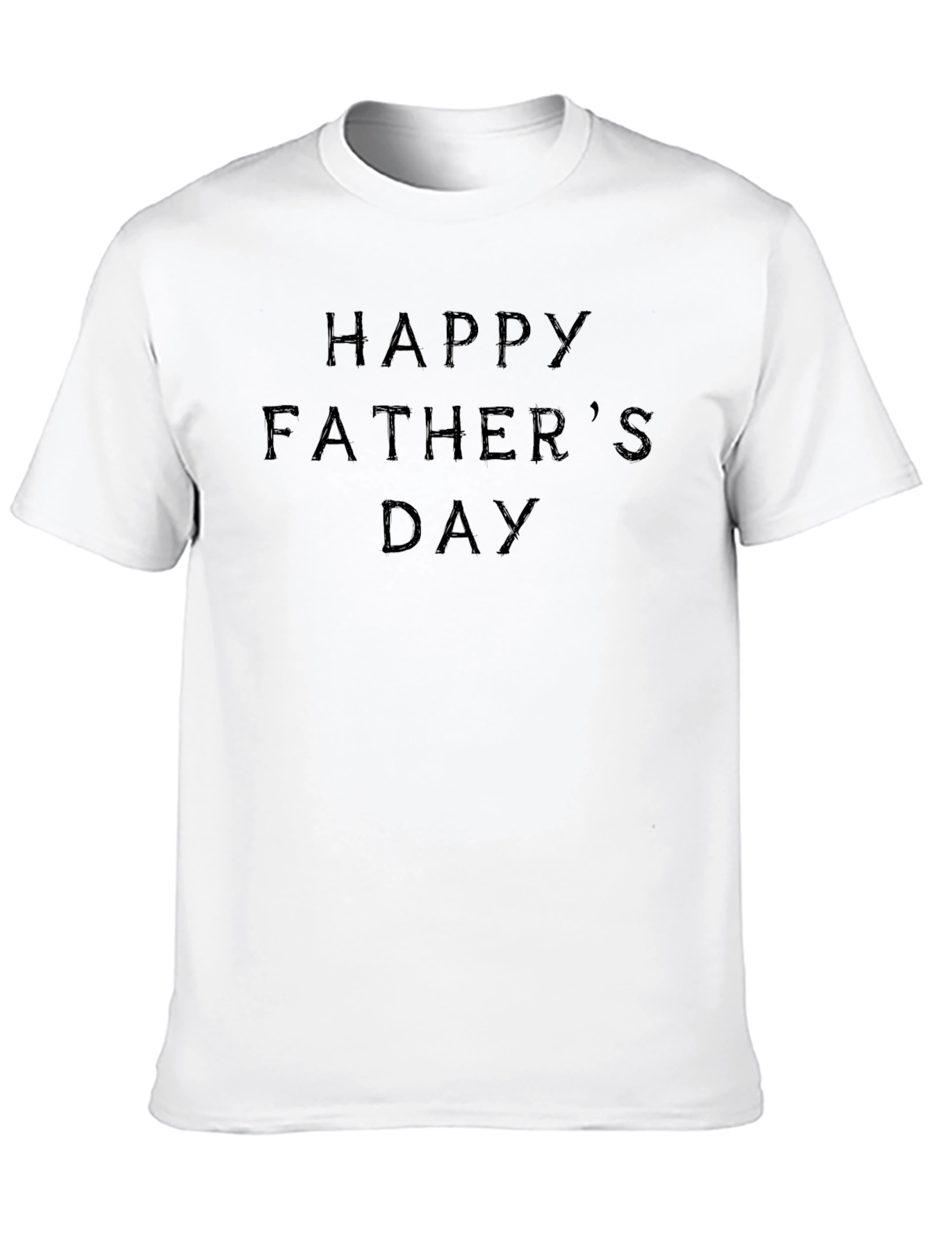 Happy Fathers Day Black T-Shirt