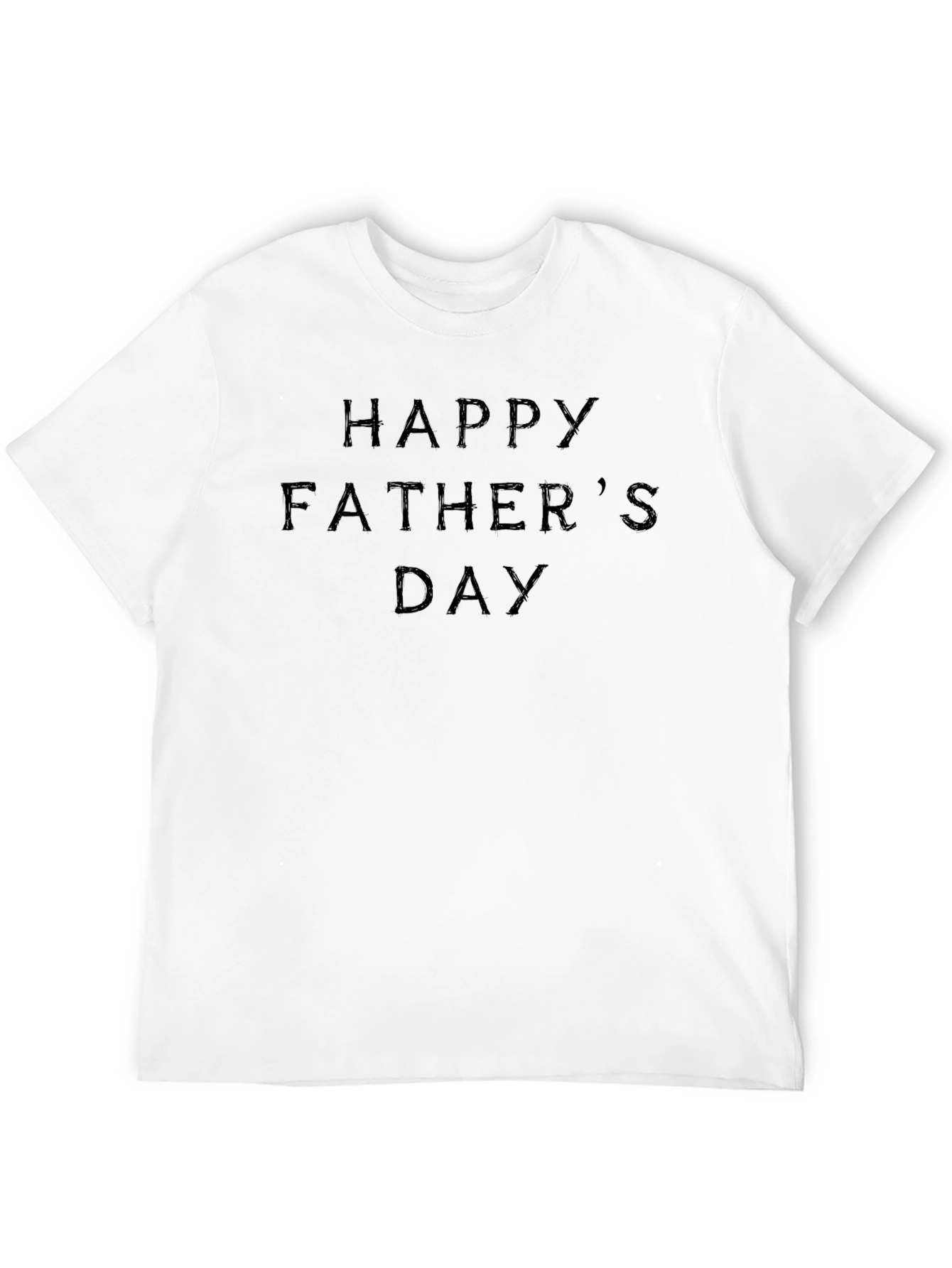 Happy Fathers Day Black T-Shirt