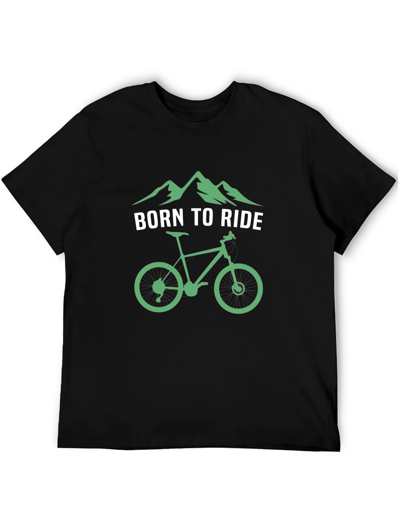 Born to Ride Mountain Bike T-Shirt