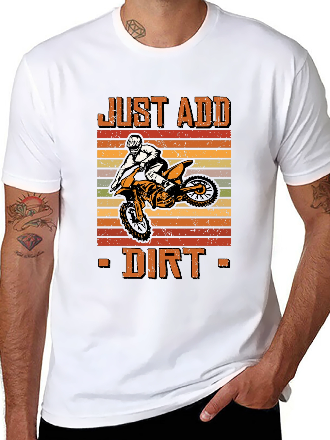 Just Add Dirt Motocross T-Shirt