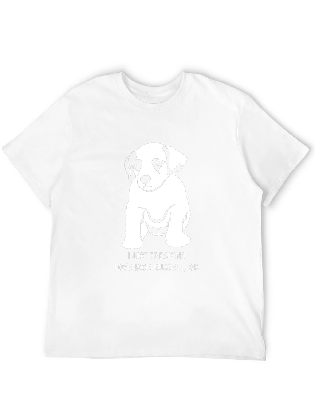 Jack Russell Lover Black T-Shirt