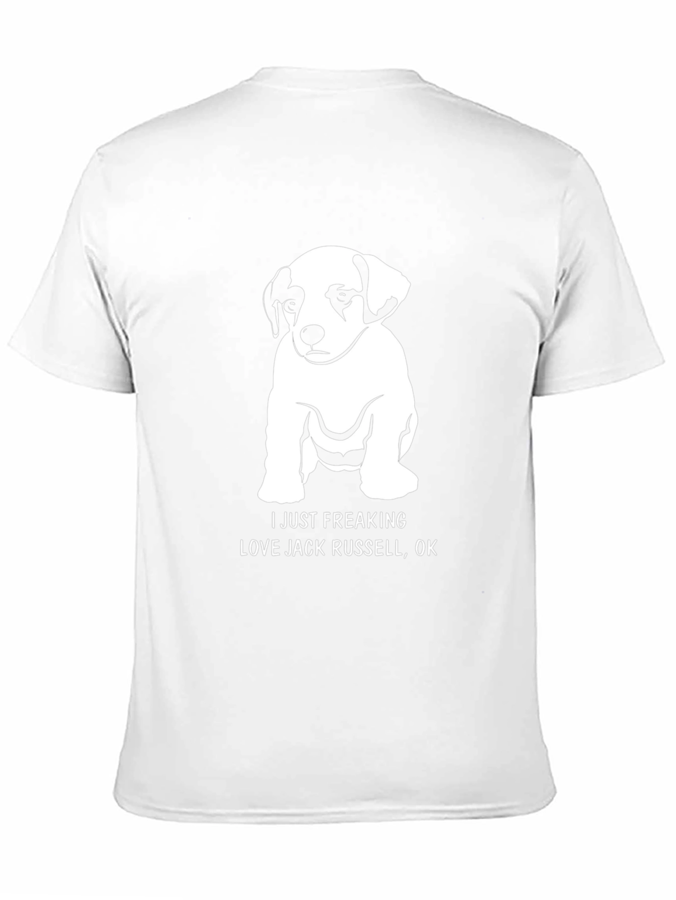 Jack Russell Lover Black T-Shirt
