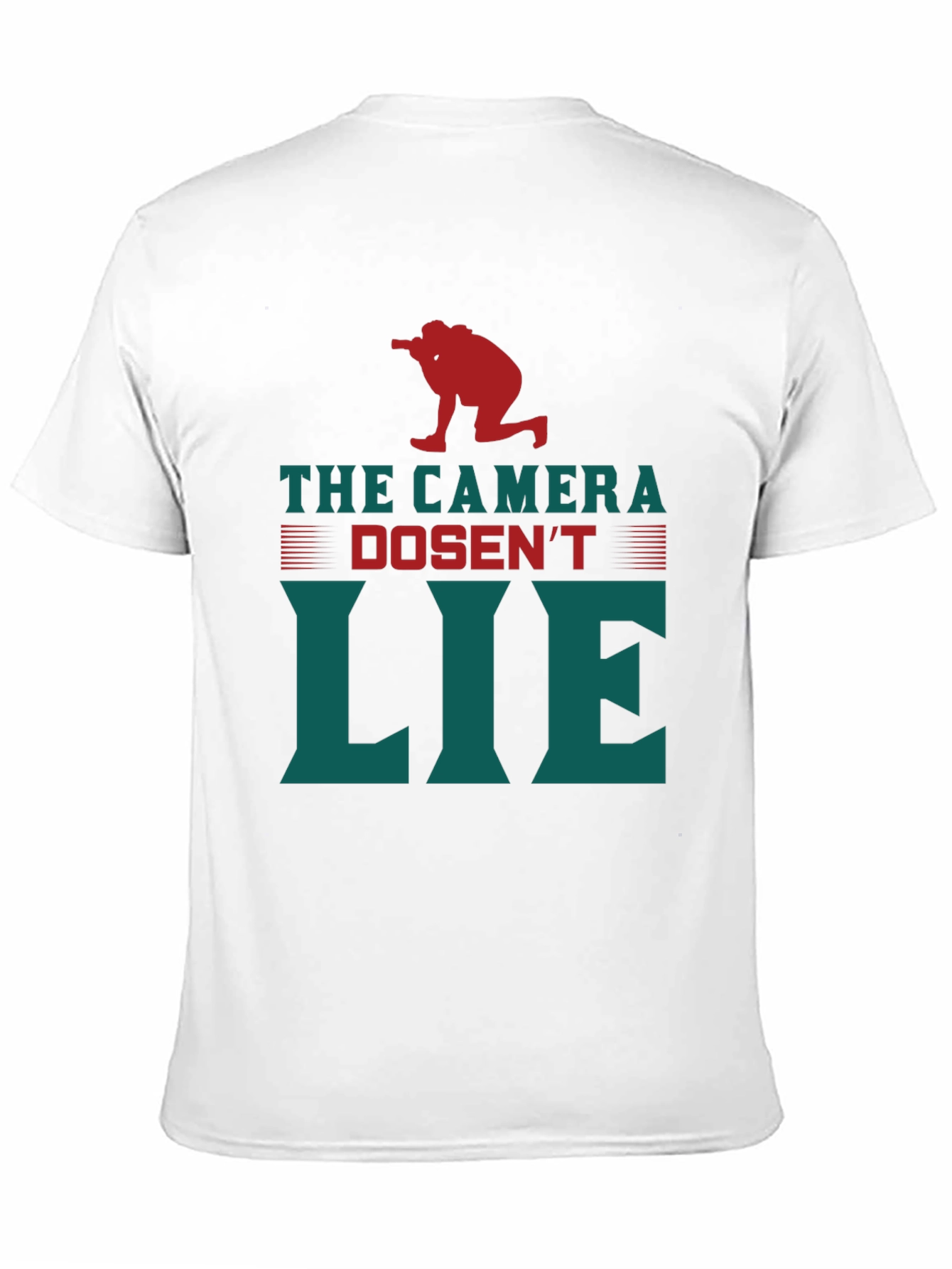 The Camera Doesnt Lie Graphic Tee